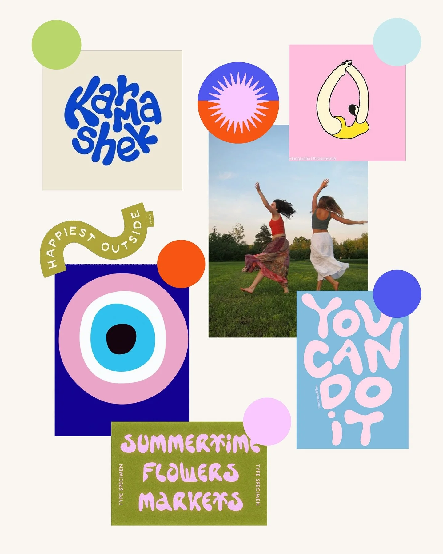 HELP ME PICK A MOODBOARD ✨I&rsquo;m so excited to be leading the Living Kula rebrand! this space is truly something special. 🫶

The brand direction: funky, dreamy, welcoming, and fun. A space that&rsquo;s so much more than just a yoga studio, it&rsq