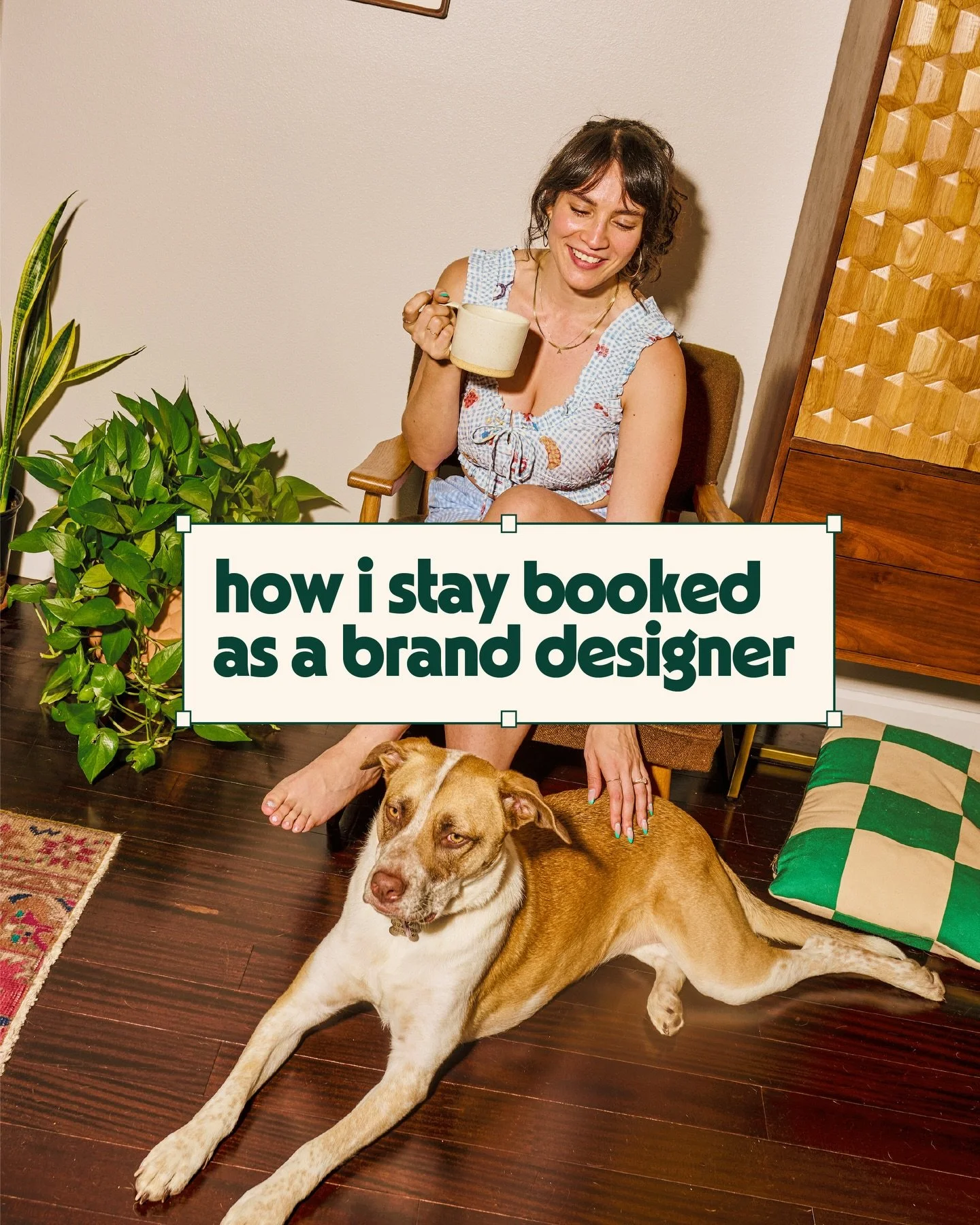 WHAT I STARTED DOING TO STAY BOOKED - Some thoughts on getting booked (and happy!) as a brand designer

No hacks or overnight wins here, just small mindset shifts and tiny tweaks I started making that changed how my business actually felt day to day.