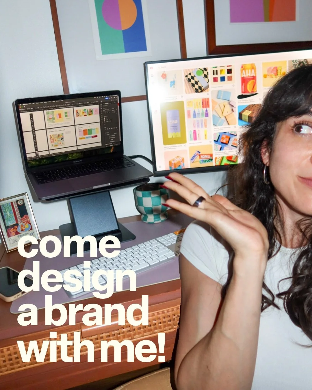 THE CLIFF NOTES VERSION - of brand design with me 😎 there&rsquo;s a lot more behind the scenes, but I love sharing a glimpse of how it all comes together! 

This is just one slice of the process but it definitely  shapes everything else. And of cour