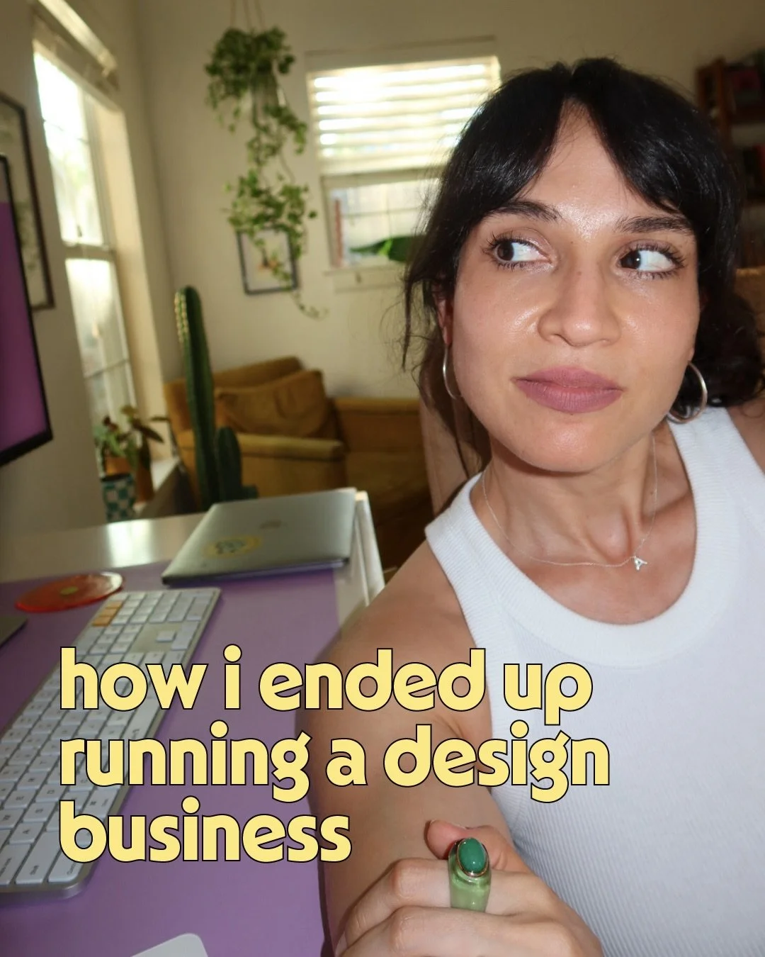 HOW I ENDED UP HERE! Proof you don&rsquo;t need to have it all figured out to start. Sharing a little of my journey to become a brand designer. 

I wanted to share this because we ALL have such unique and nonlinear paths that it can sometimes be insp