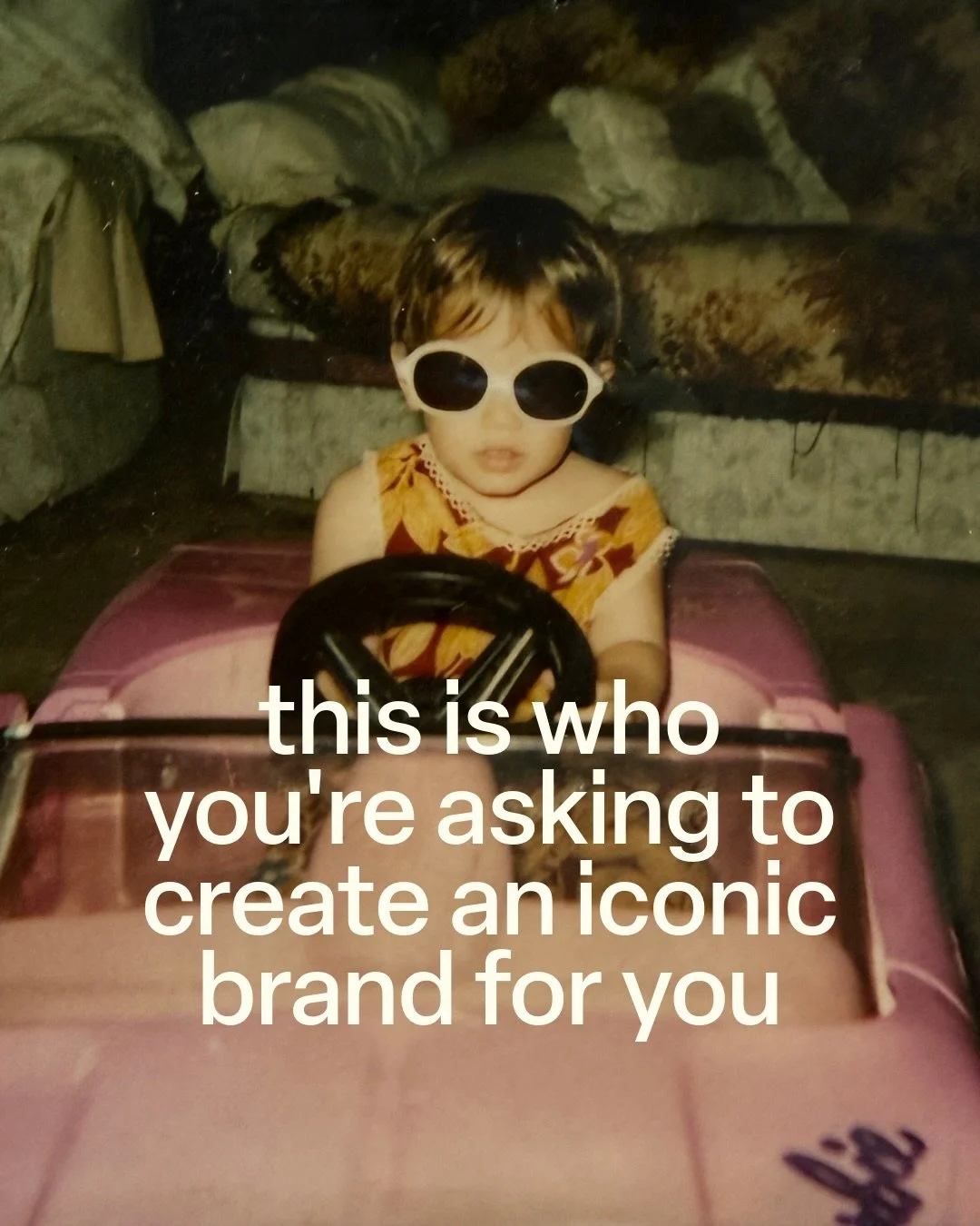 This is who you&rsquo;re asking to create an iconic brand for you 🥹 

I&rsquo;m not a trend gal at all but I love this one! I get so focused on the workday and everything I&rsquo;ve got to do that I sometimes forget how freaking cool my job is. Gett