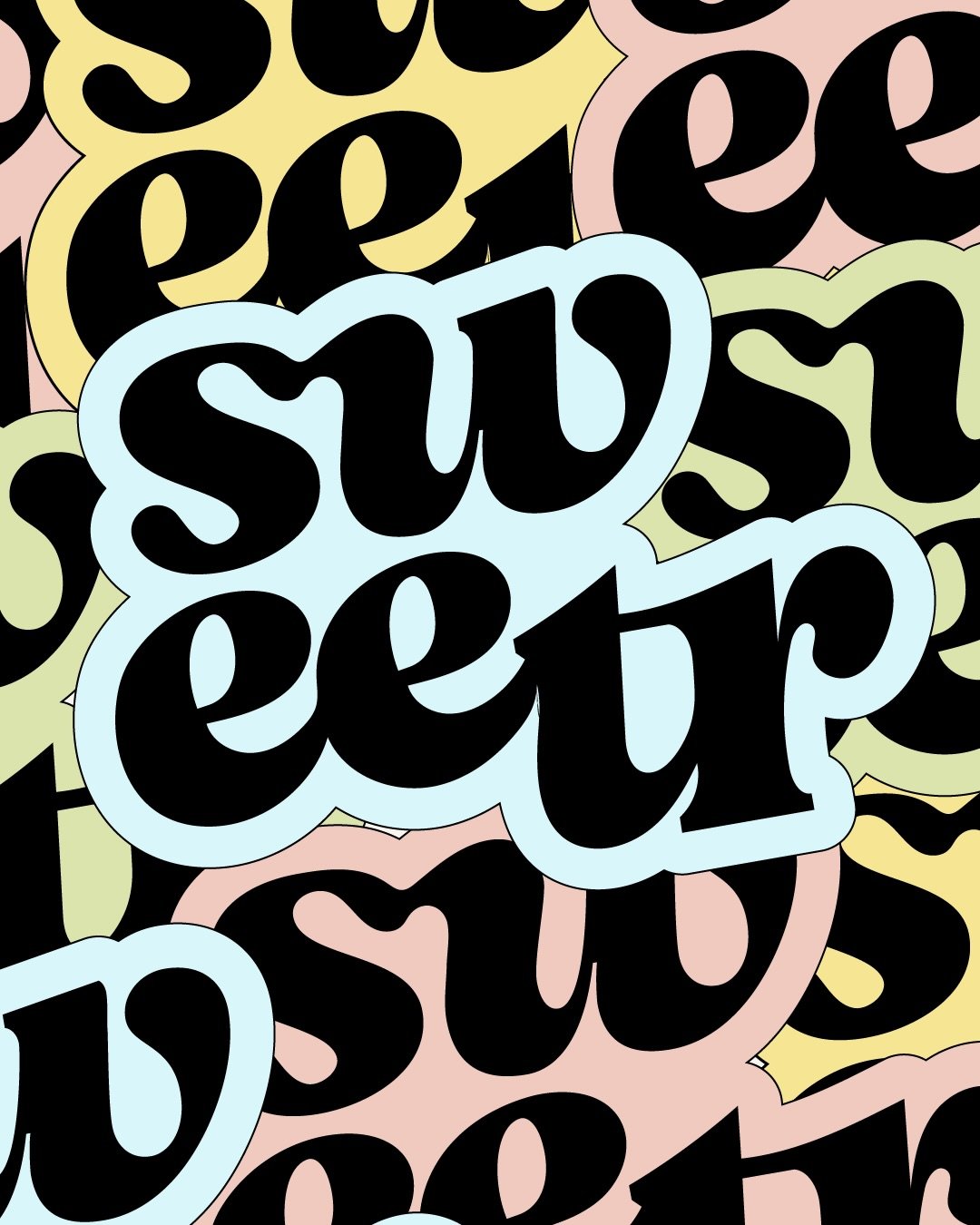 CLIENT SPOTLIGHT - SWEETR. Just a little peak at @getsweetr and some of the logo exploration we did to find the perfect fit. 

These clients had a super clear vision of how to clean up the sweetener industry with better for you ingredients. Keeping t