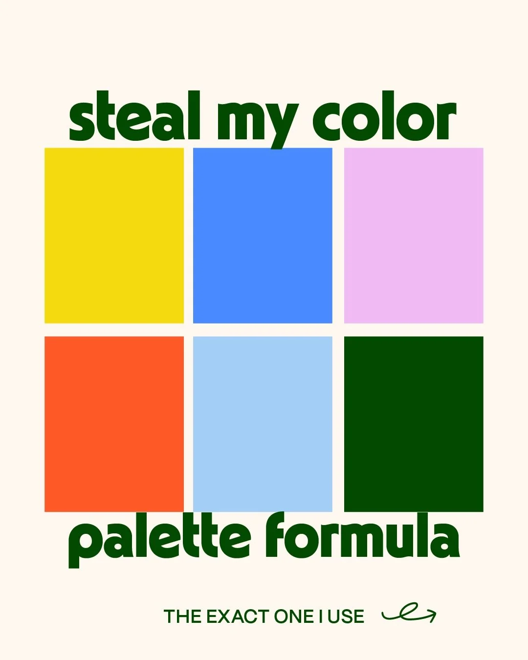 STEAL MY COLOR PALETTE FORMULA ⬇️

This is how you end up with things like
blue + pink for a wine brand (and make it work!) 

I wish I could give you a complete play by play of every color palette, but I honestly don&rsquo;t think about it THAT much 