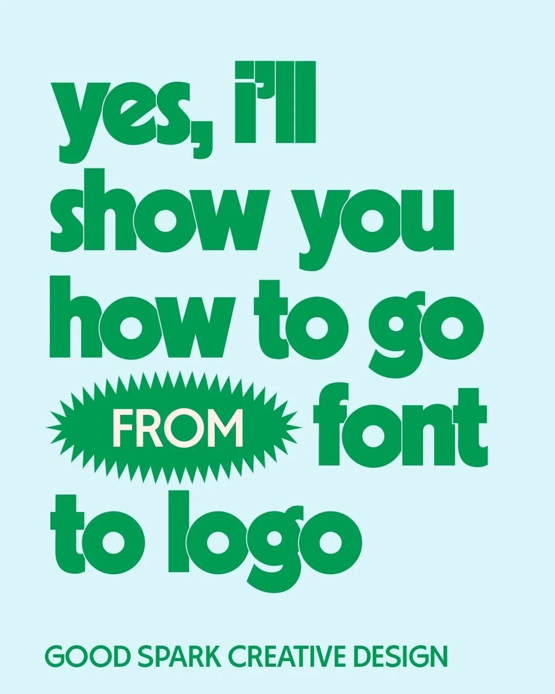 LET&rsquo;S GO FROM FONT TO LOGO! Picking the typography for a project is such a huge part (duh) and one of my faves. Sometimes you have a specific style in mind but it doesn&rsquo;t end up working with the project - it&rsquo;s a delicate balance! 

