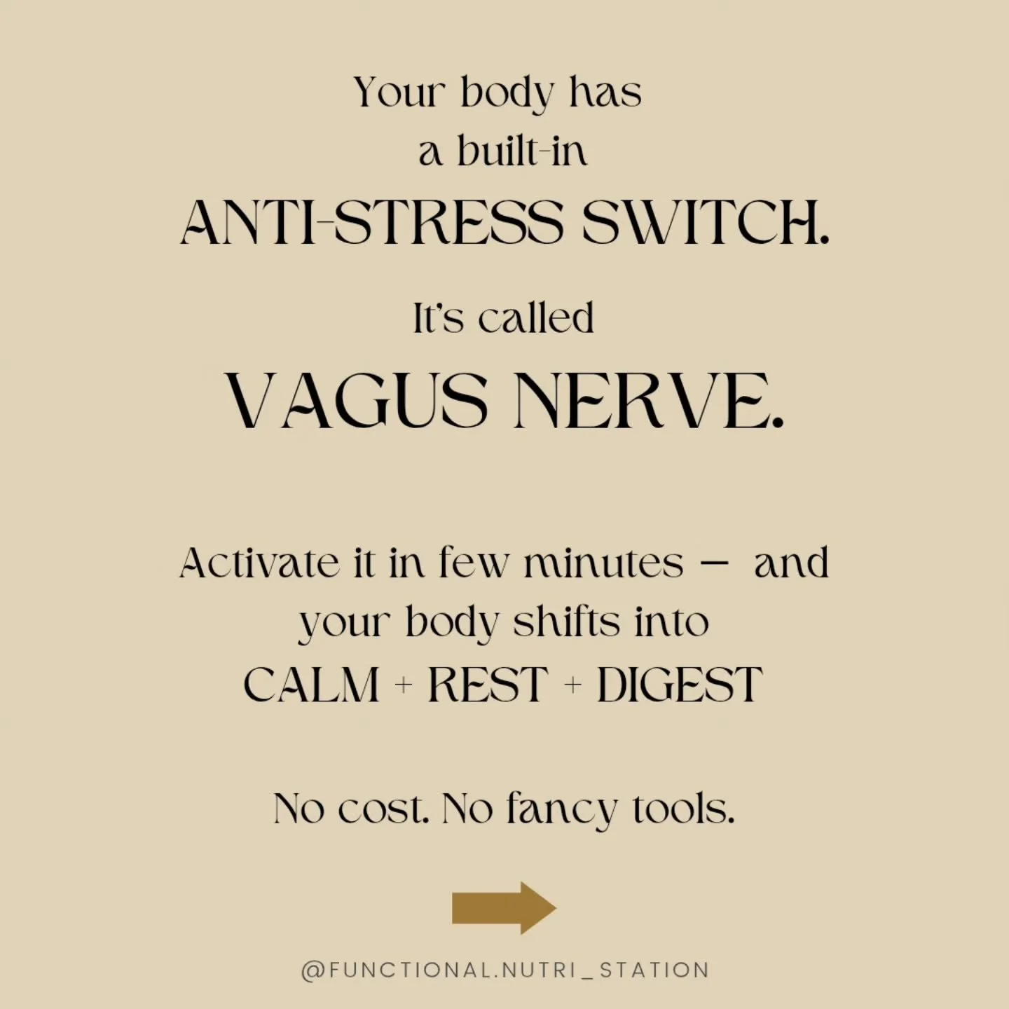 4 ways to activate your vagus nerve☝️

If you're always stressed, bloated, or tired&hellip;
your vagus nerve might need attention🙋&zwj;♀️

Your body cannot heal when it thinks it&rsquo;s in danger.

😵&zwj;💫Chronic stress keeps your nervous system 
