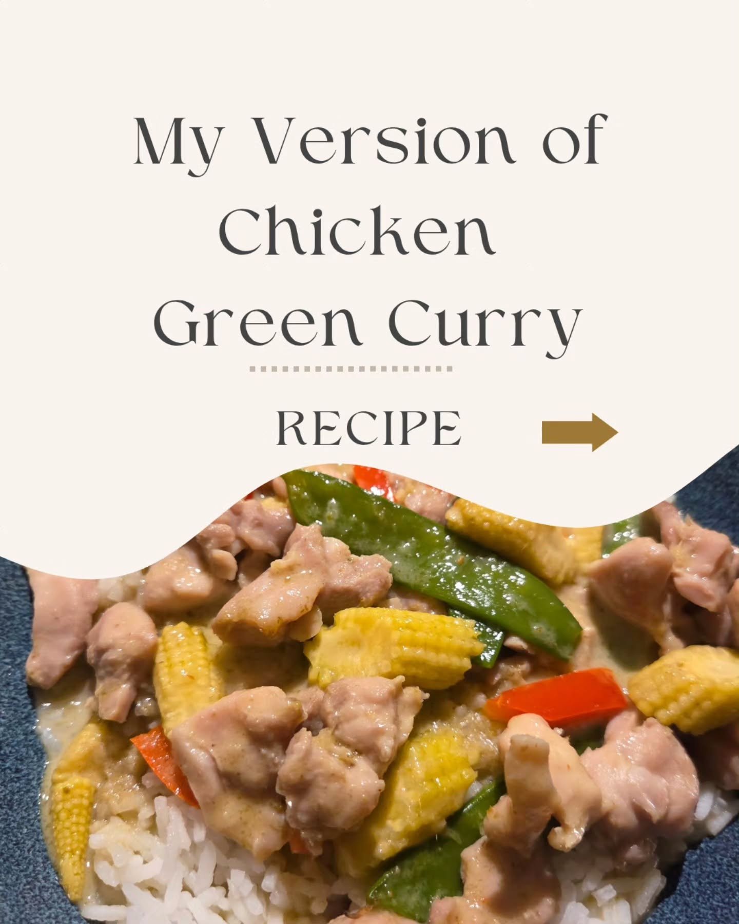 Chicken green curry recipe😉

Who here loves Thai cuisine? Drop a 🩵 in the comments☺️

You can make it with shrimps or tofu as well. Try it out and let me know what you think 🙃

Love this dish, I'm sure you'll love it too!