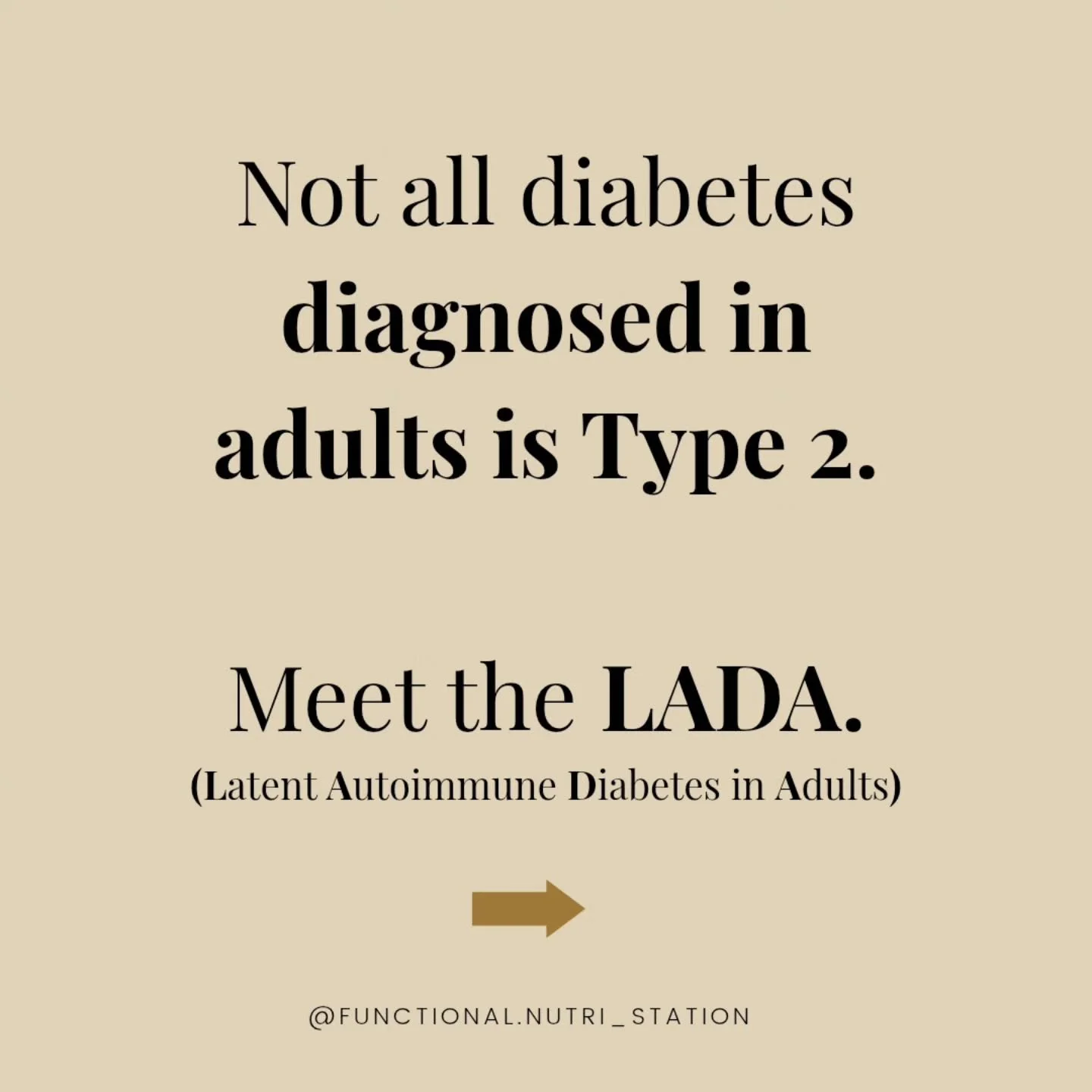 Autoimmune diabetes, learn more about LADA

Type 1 diabetes is not only diagnosed in childhood, you can get it midlife. 

LADA is autoimmune form of diabetes which is commonly mistaken for Type 2 diabetes because the symptoms are quite similar.

Test