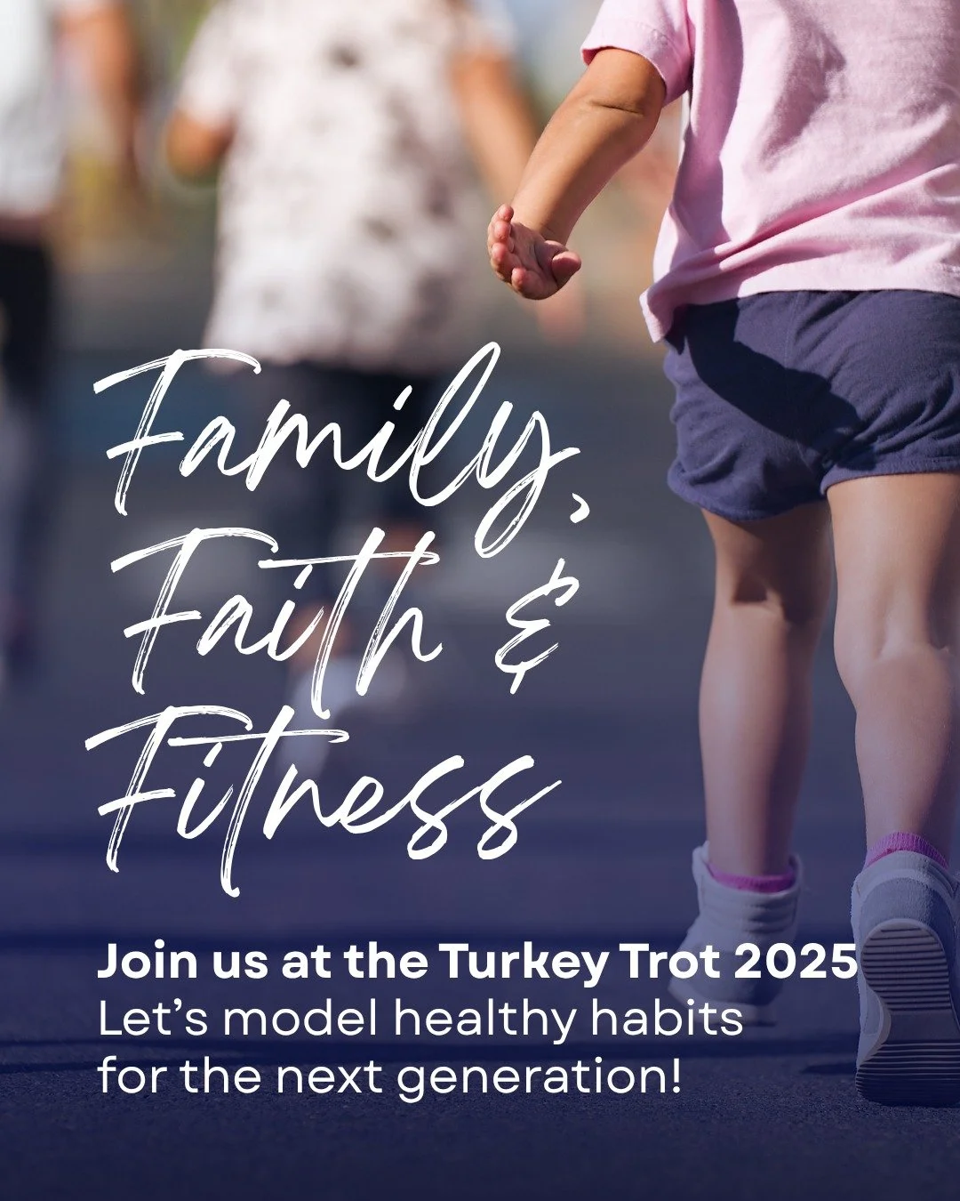 Family, faith and fitness go hand in hand! 🙌

Turkey Trot is more than a fun run, it&rsquo;s a celebration of community, health and togetherness.
Every step we take reminds our kids that healthy habits start at home and in our schools.

👟 Join us, 