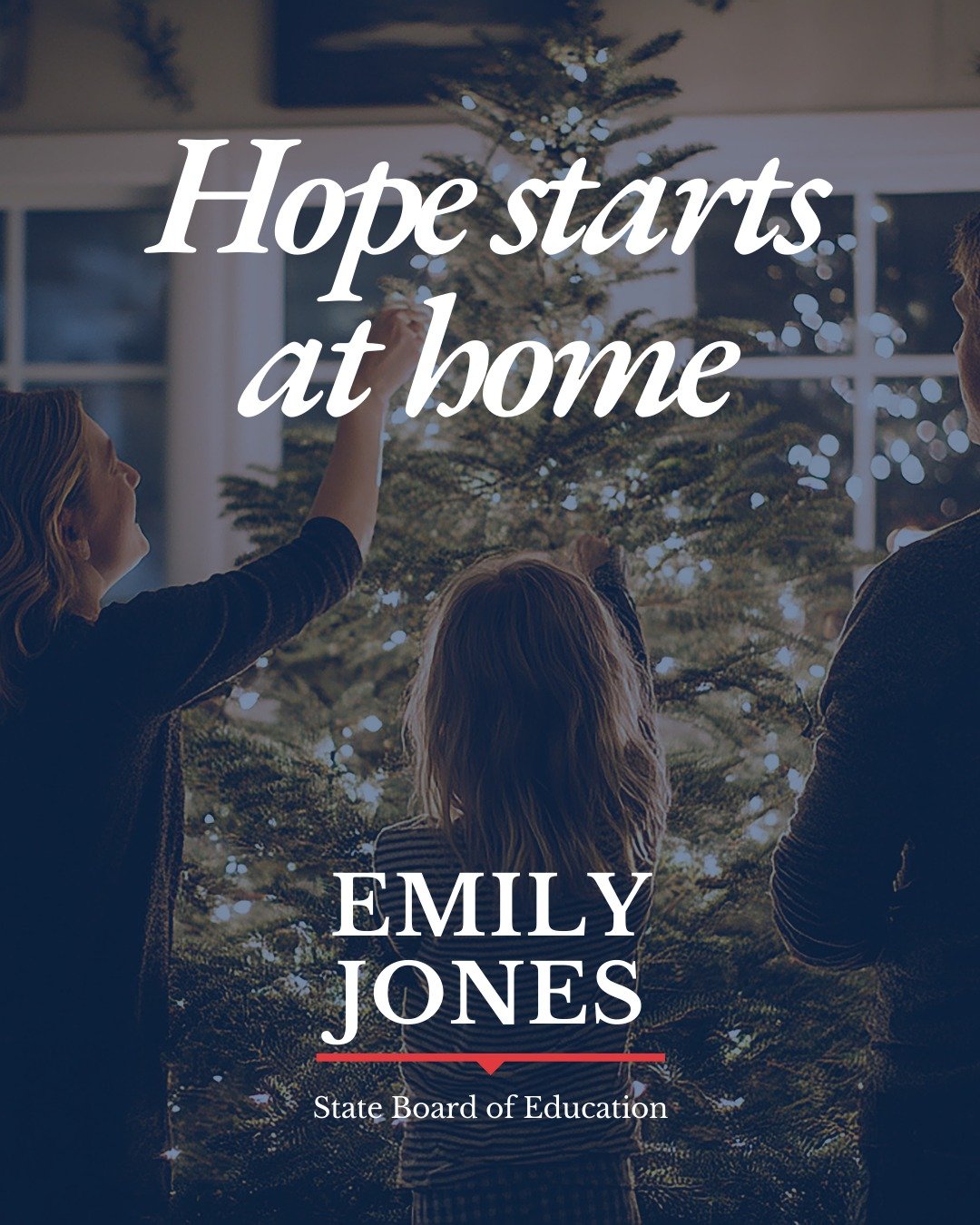 This Christmas, I&rsquo;m praying for Alabama families: for peace, renewal and the strength to keep building a better future for our kids.

May your home be filled with light, joy and hope. 🎄✨

#hopeforthenextgeneration #faithfamilyfuture #strongfam