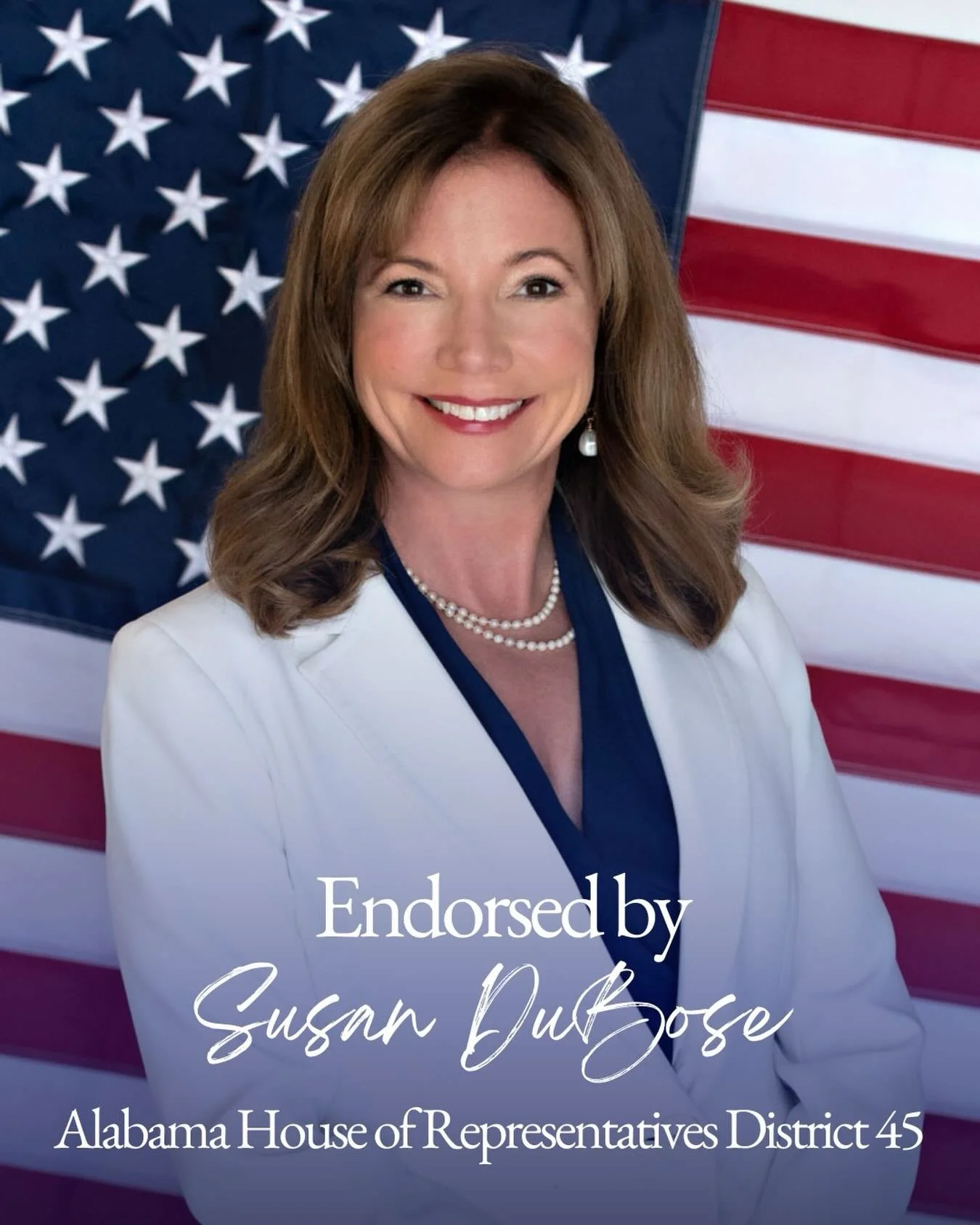 Endorsements like this matter.

Thank you to Susan DuBose, Alabama House of Representatives, District 45, for her support and confidence in this campaign.

Together, we&rsquo;re focused on higher standards, stronger accountability, and real partnersh