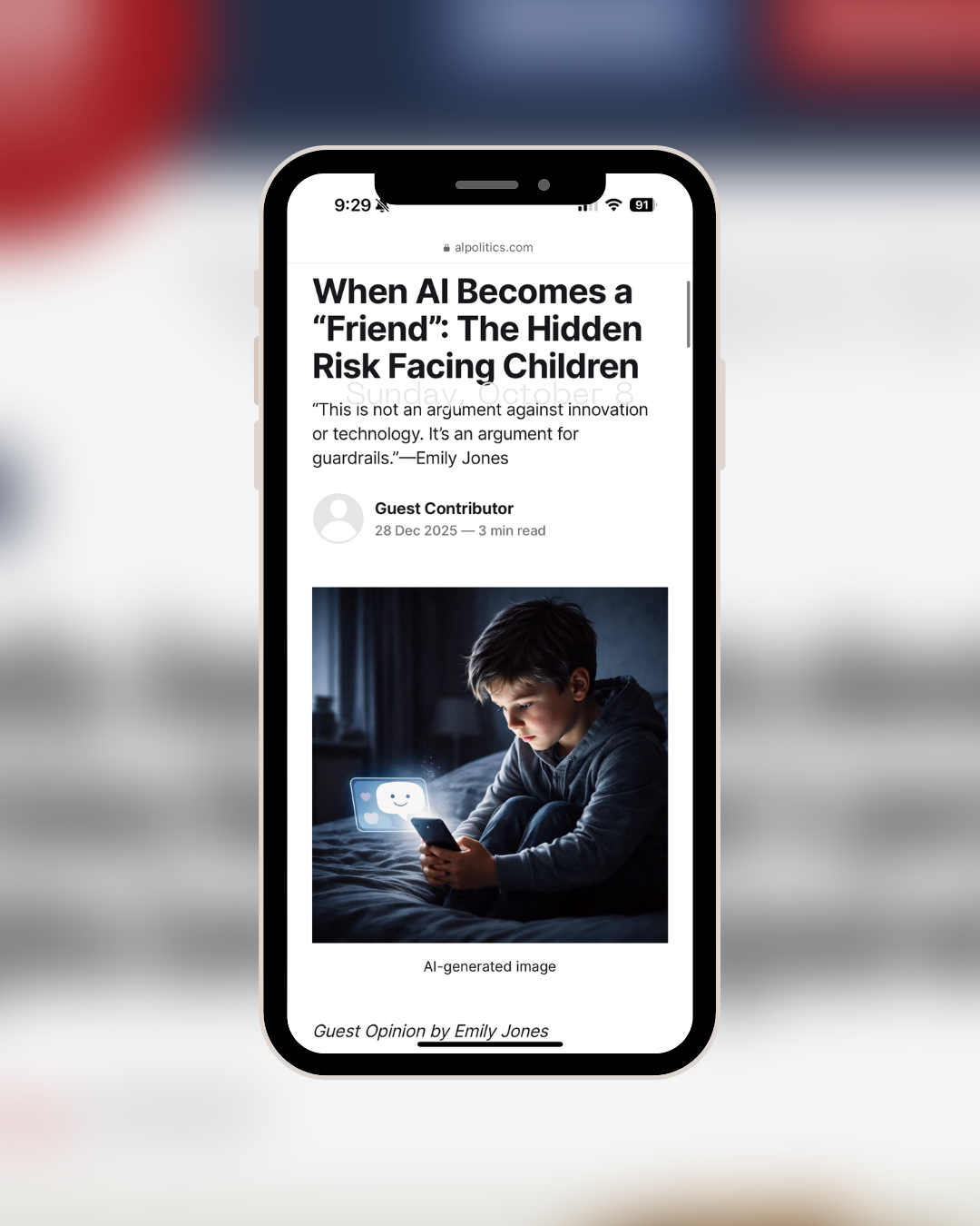 When AI Becomes a “Friend”: The Hidden Risk Facing Children