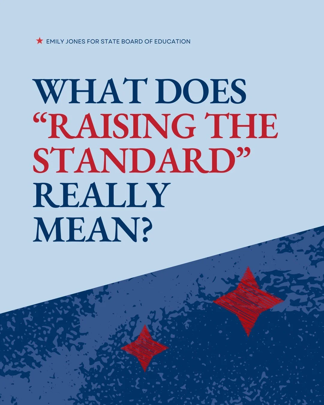 Raising the standard starts with focusing on what matters most: student progress, teacher support, discipline, and transparency.
This carousel explains why Alabama needs a return to the basics, and how empowering teachers and parents will help every 
