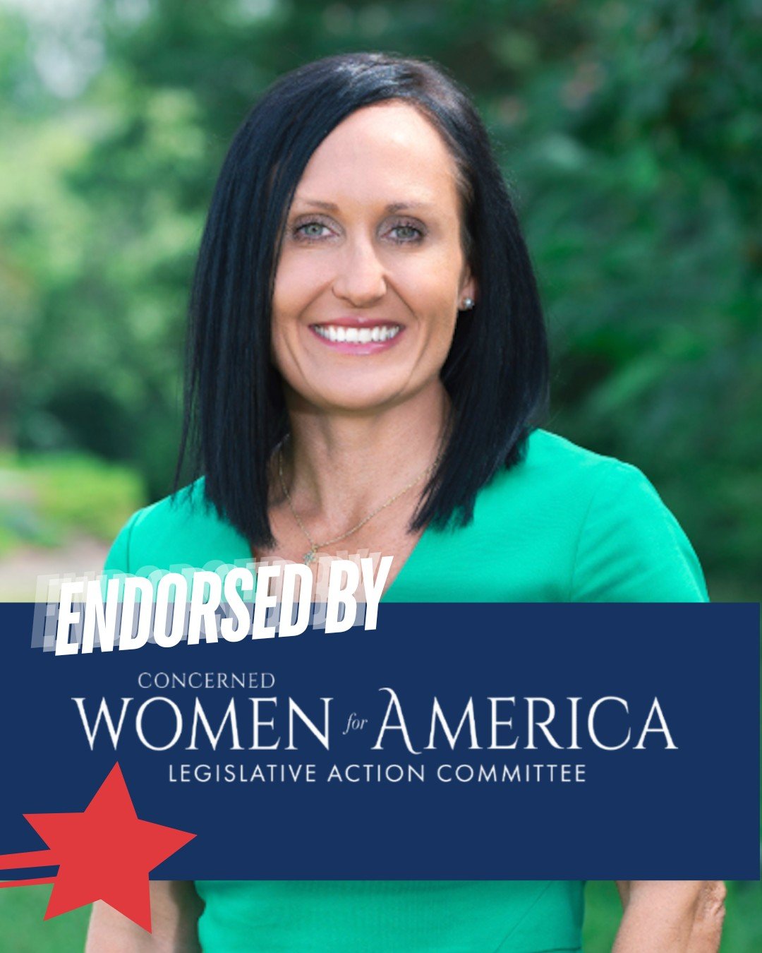Emily Jones is honored to receive a personal endorsement from Bobbi Radeck, Alabama State Director of Concerned Women for America.

Radeck shared:

&ldquo;I am proud to endorse Emily Jones for the Alabama State School Board, District 8. Her vision fo