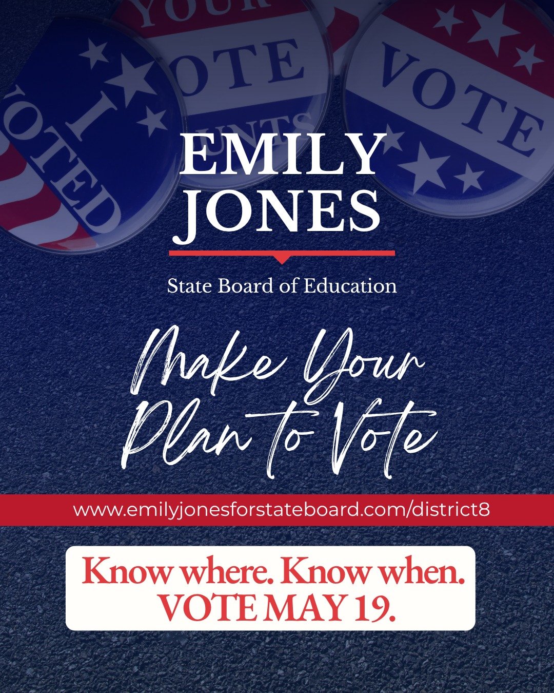 Voting is simple when you plan ahead.

Check your polling location, confirm your registration, and make a plan now so your voice is heard on Election Day.

District 8 deserves leadership prepared to put students and families first.

👉 Prepare now: e