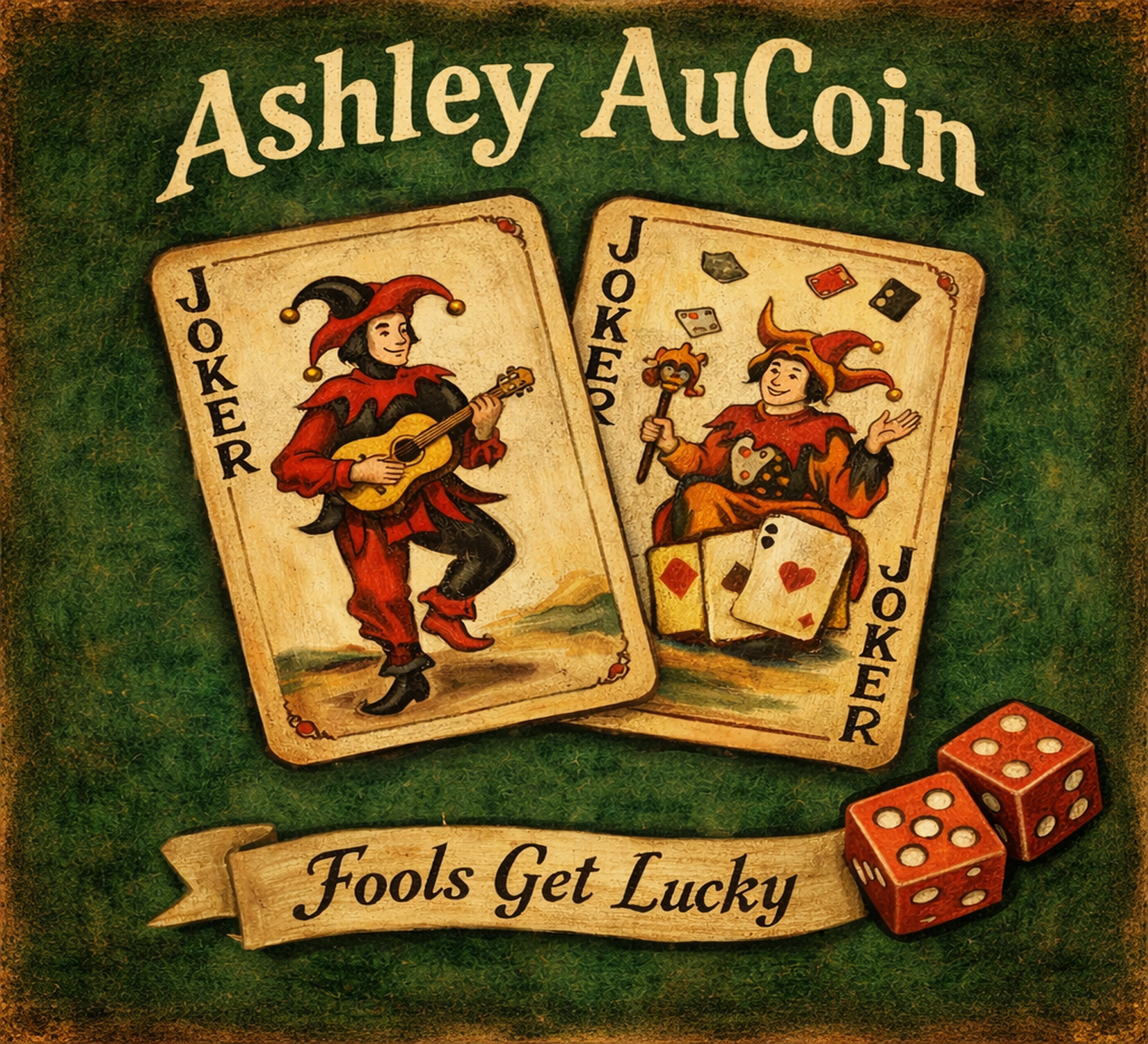 Ashley AuCoin Fools Get Lucky Album Cover.png