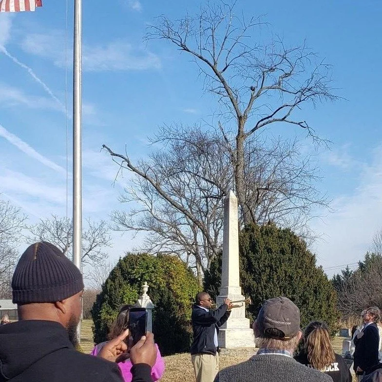 Honoring Our Heroes at Wreaths Across America
This past Saturday, Mr. Bob Stieg, CEO of The Clermont Foundation, joined the Josephine School Community Museum  and local volunteers at Milton Valley Cemetery to participate in Wreaths Across America. Th