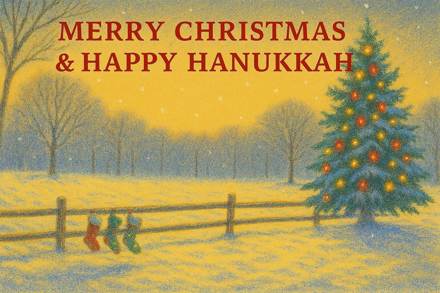 Merry Christmas &amp; Happy Hanukkah from all of us at Clermont.
Today, we pause to celebrate the season and reflect on the people and stories that make this place so special. We are deeply grateful for our community&mdash;your support helps preserve