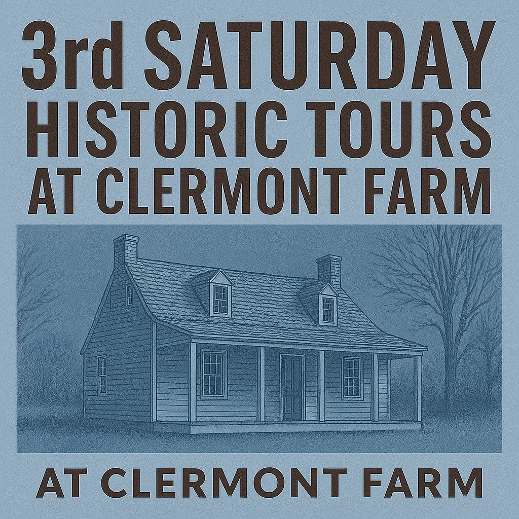 🌿 Looking for something fun to do this Saturday?
Step away from the screens, breathe in the fresh farm air, and come experience Clermont from a whole new perspective.

Our Third Saturday Tour this weekend is your chance to walk the land, hear the st