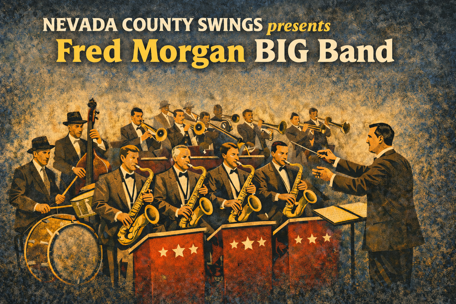 October Spring Street Swing Out: Fred Morgan BIG Band 