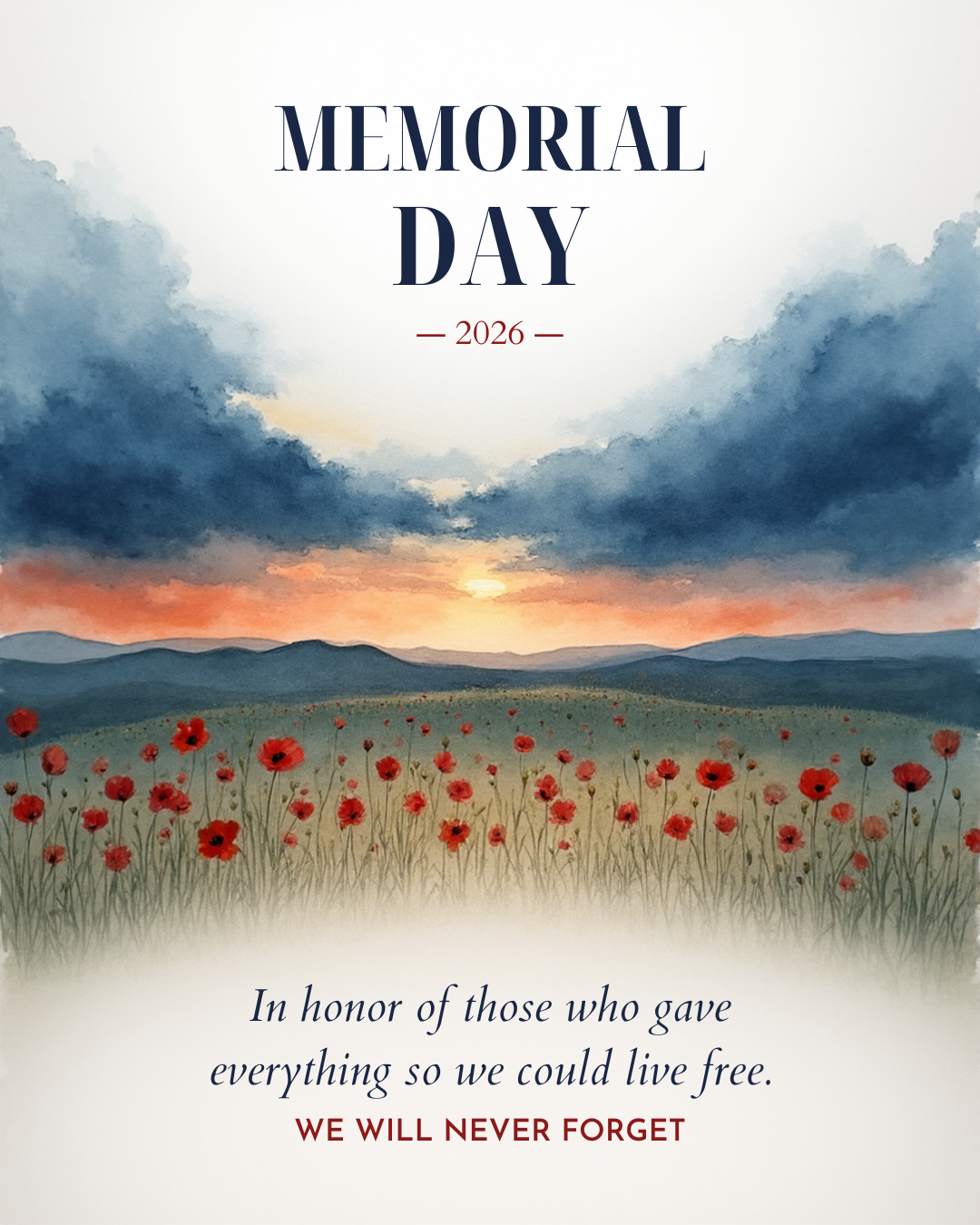 The Energetic Impact of Memorial Day 