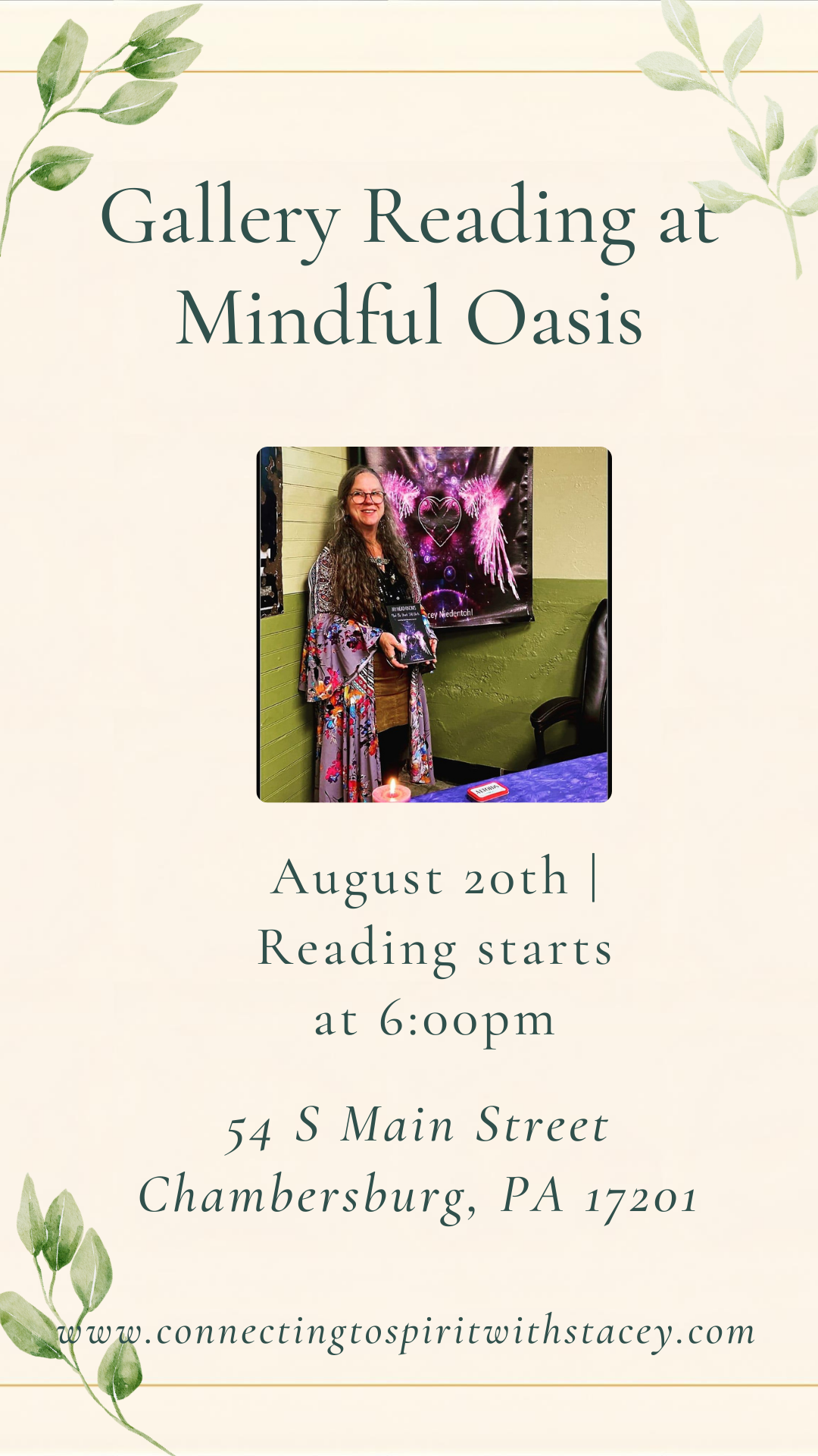 Gallery Reading at Mindful Oasis August 20 (Phone Wallpaper).png