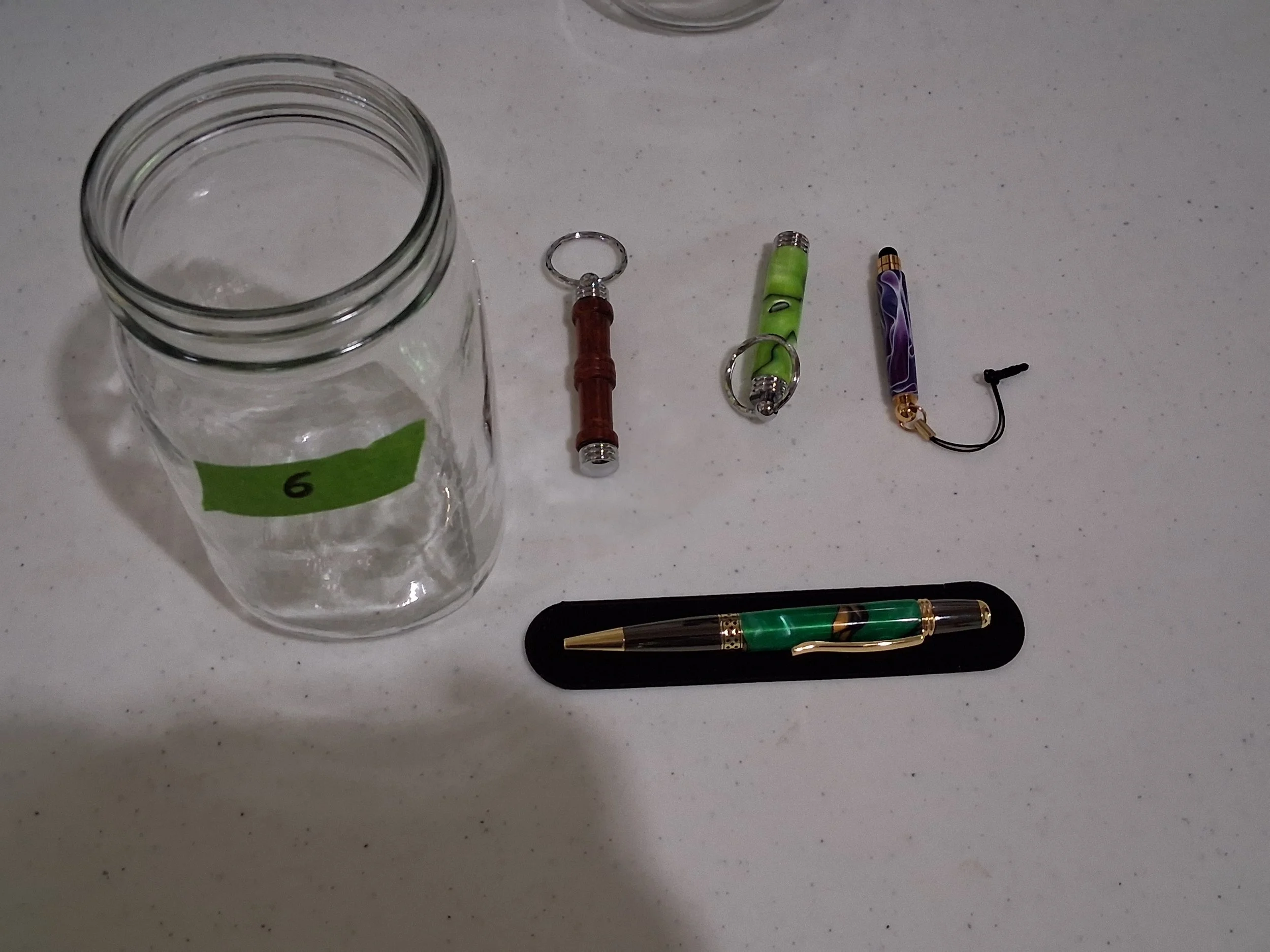 Handmade Pen and Keychains - Donated By Chris Cantrell