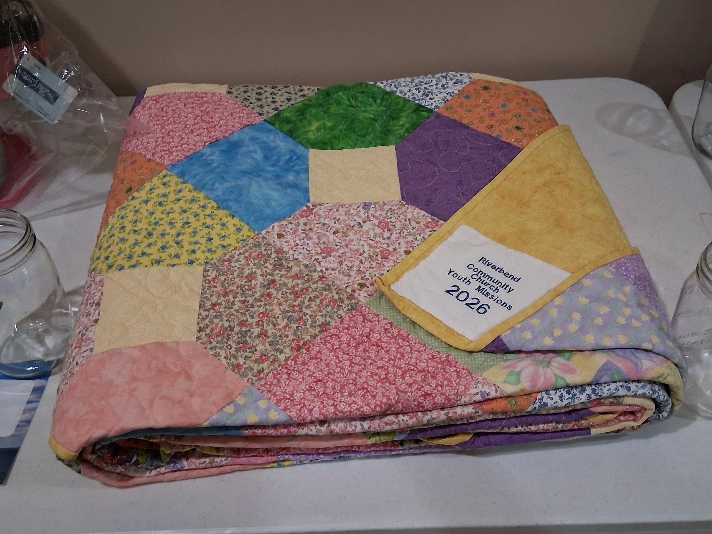 King Size Quilt - Donated By Phyllis Walters