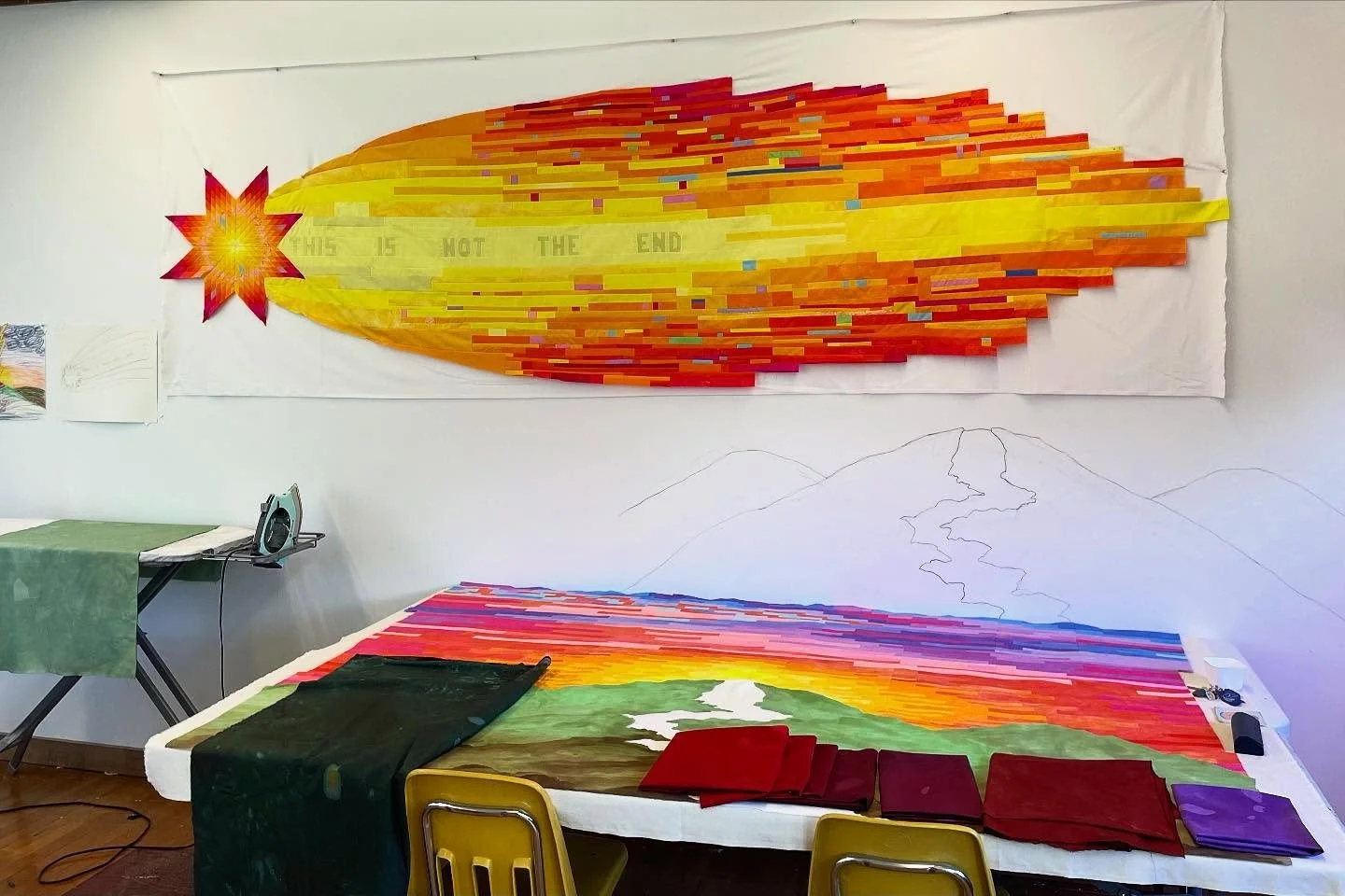 Recent #WIPS 
#worksinprogress #fiberartist #quiltersofinstagram #fiberwitch #artwitch