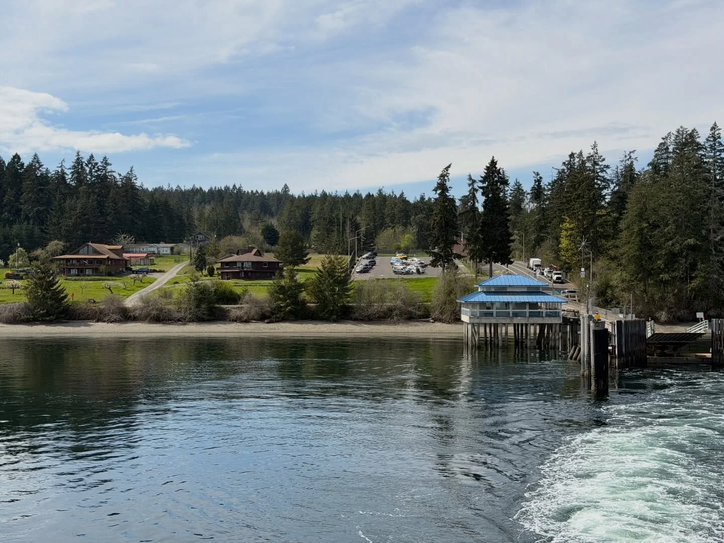 Those quiet spring months on Anderson Island🤫