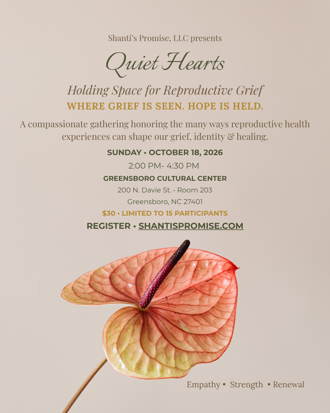 Quiet Hearts: Holding Space for Reproductive Grief