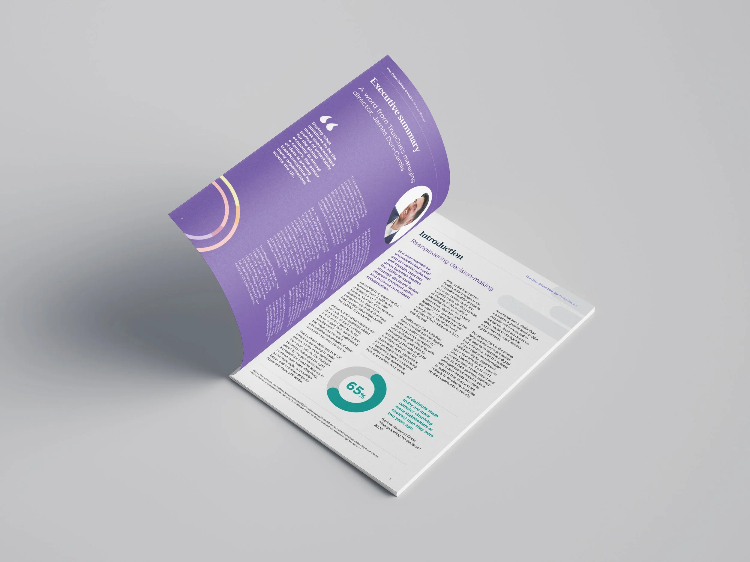 TrueCue inside spread