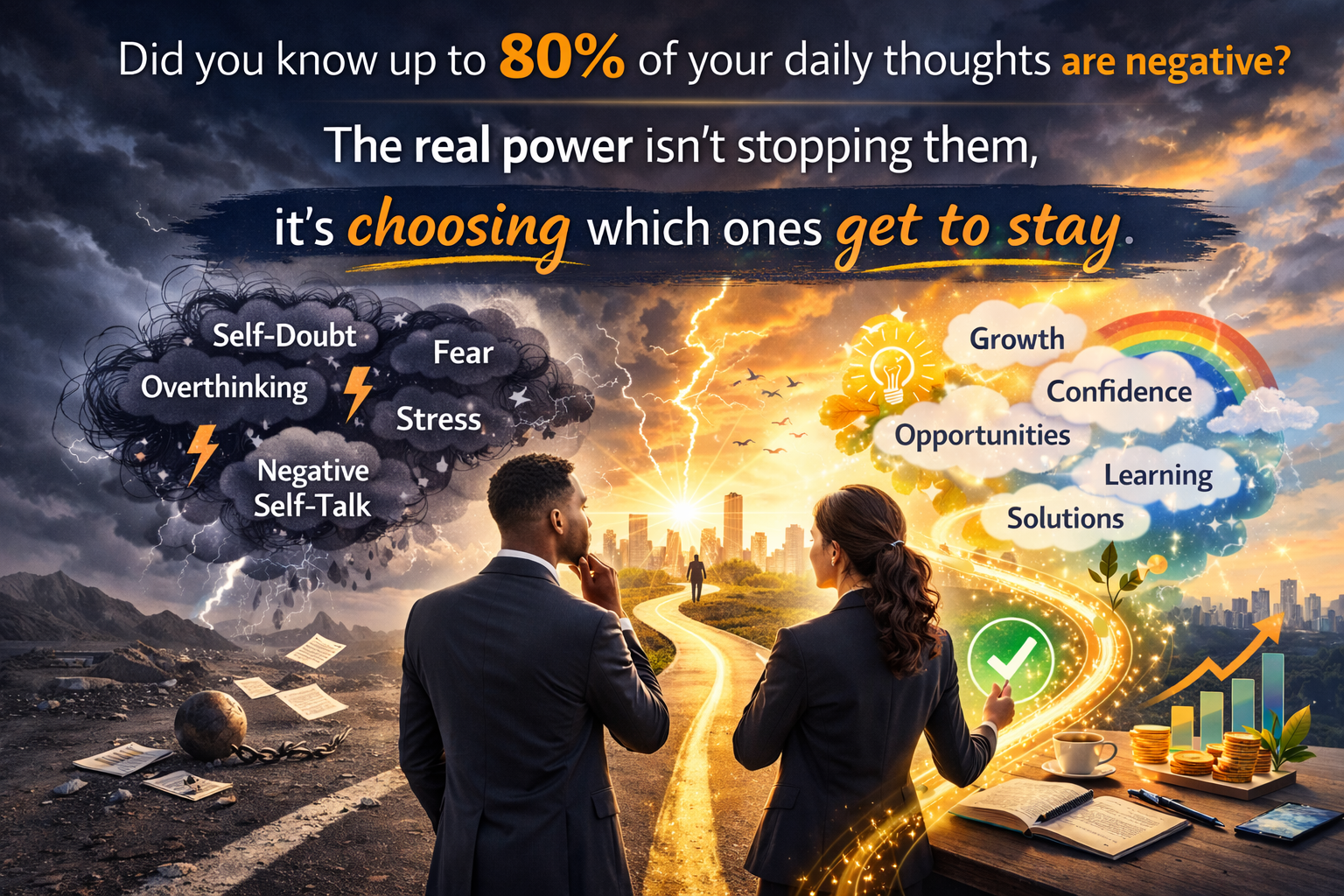 Turning Negative Thoughts Into Leadership Strength