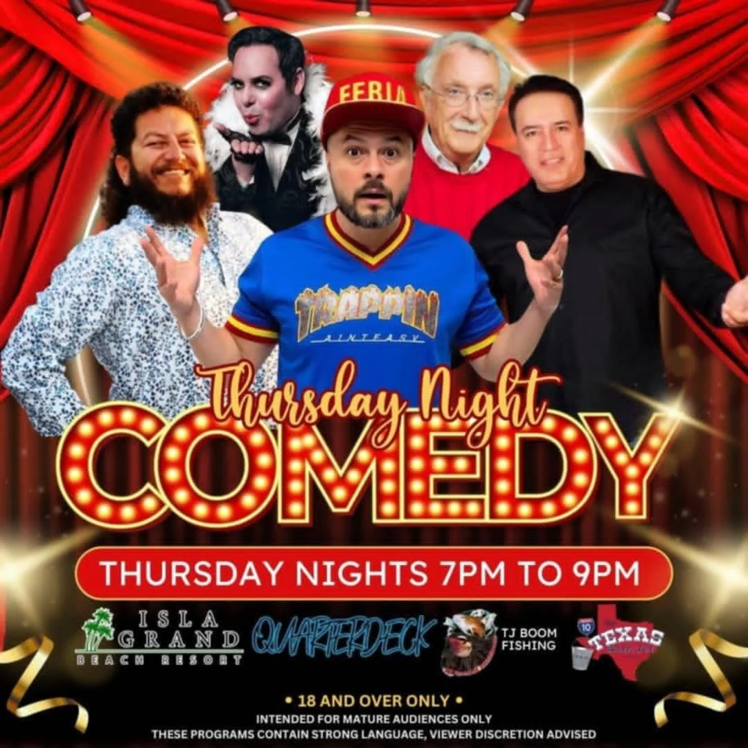 QUARTERDECK COMEDY SOUTH pADRE iSLAND, tx