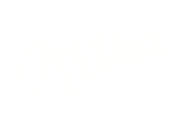 Milka logo in white cursive text on black background