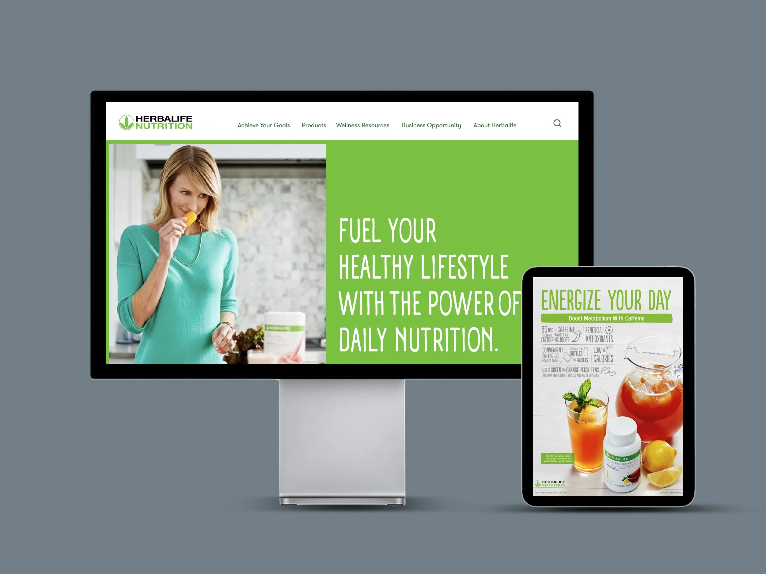 Herbalife Nutrition Brand Refresh – Tone of Voice and Visual Platform
