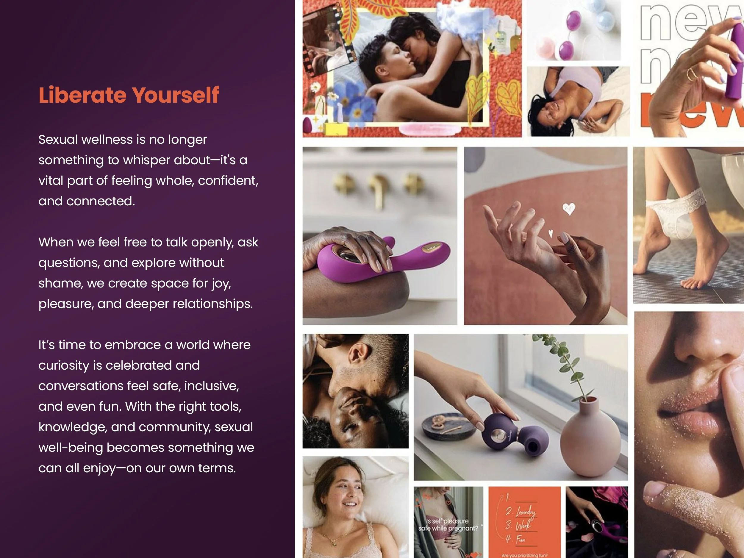 Intimately You Brand Creative Territory