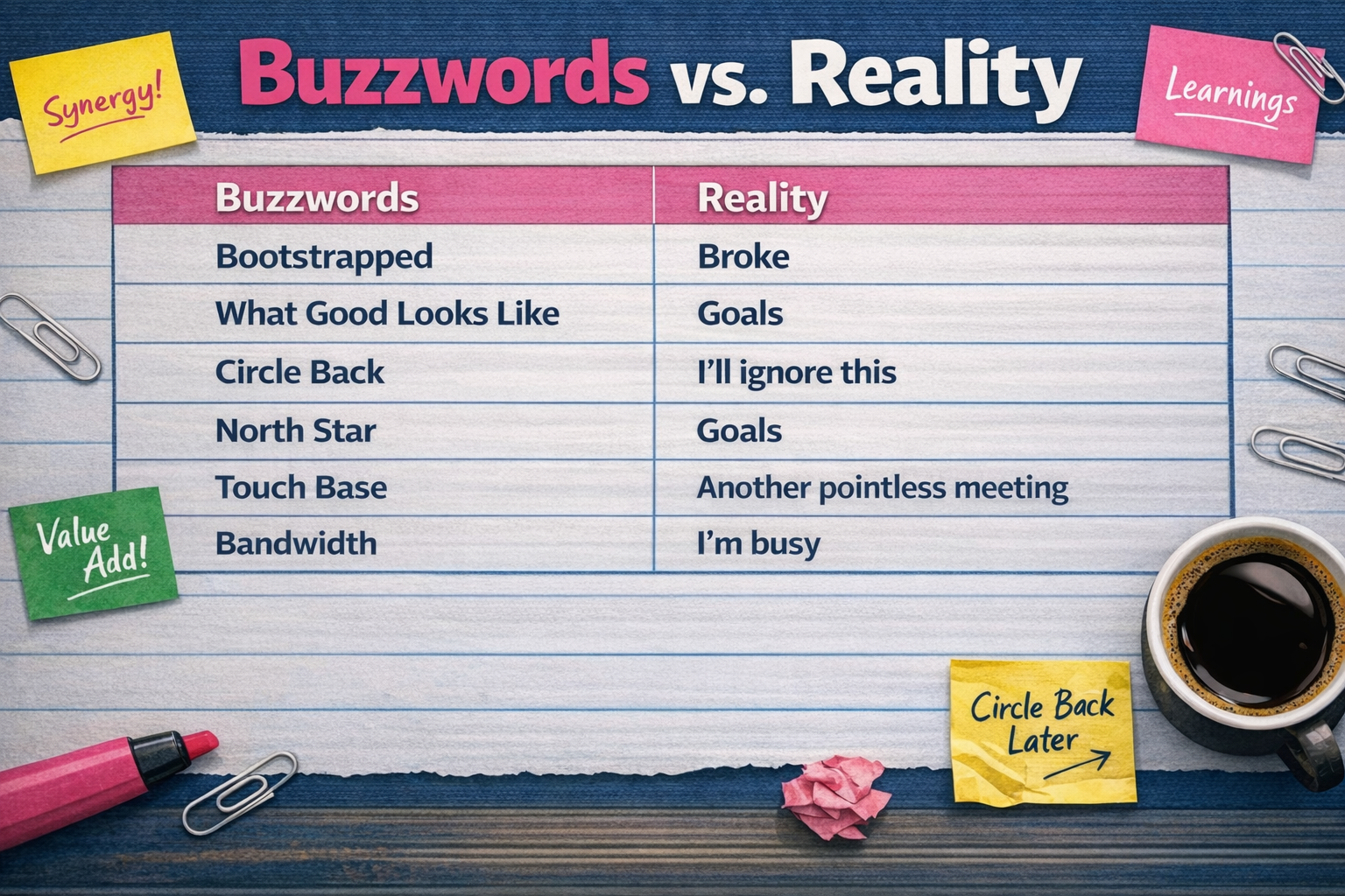 Marketing buzzwords I hate. And why small businesses should ignore them.