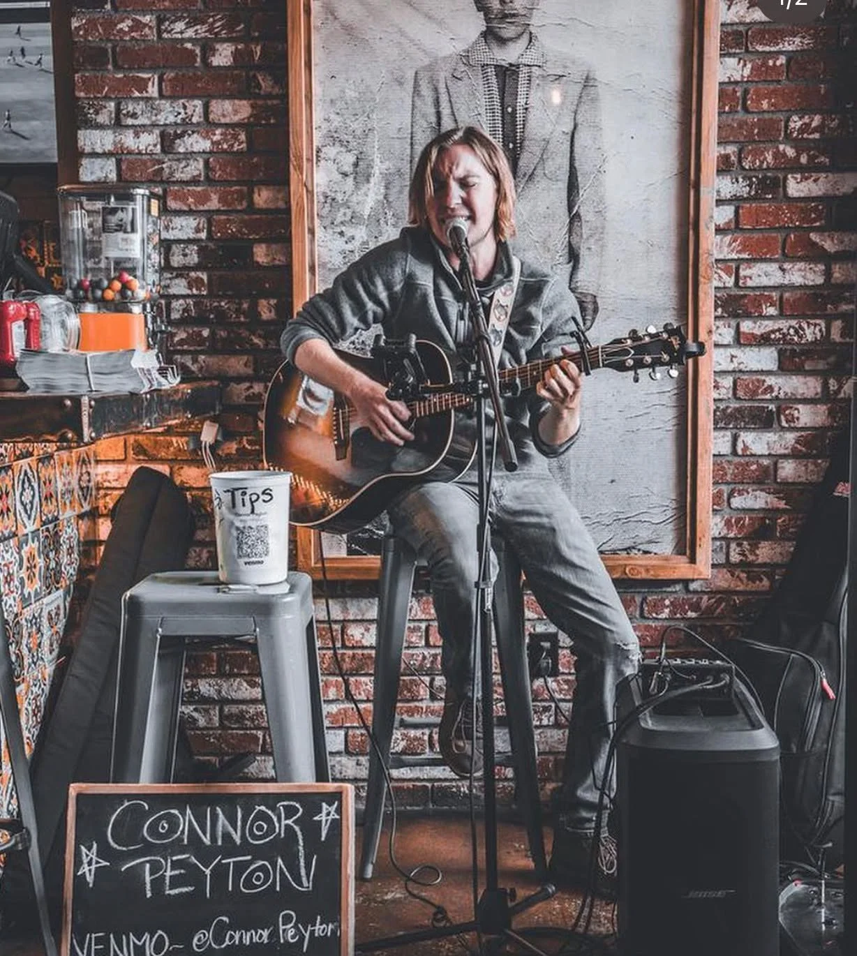 Who's ready to see @connorpeytonmusic play this Saturday?! We've loved watching Connor's progression over the years. It has always been a treat to watch him perform, but we urge everyone to take the opportunity to see him perform at Barrel 33 as he r
