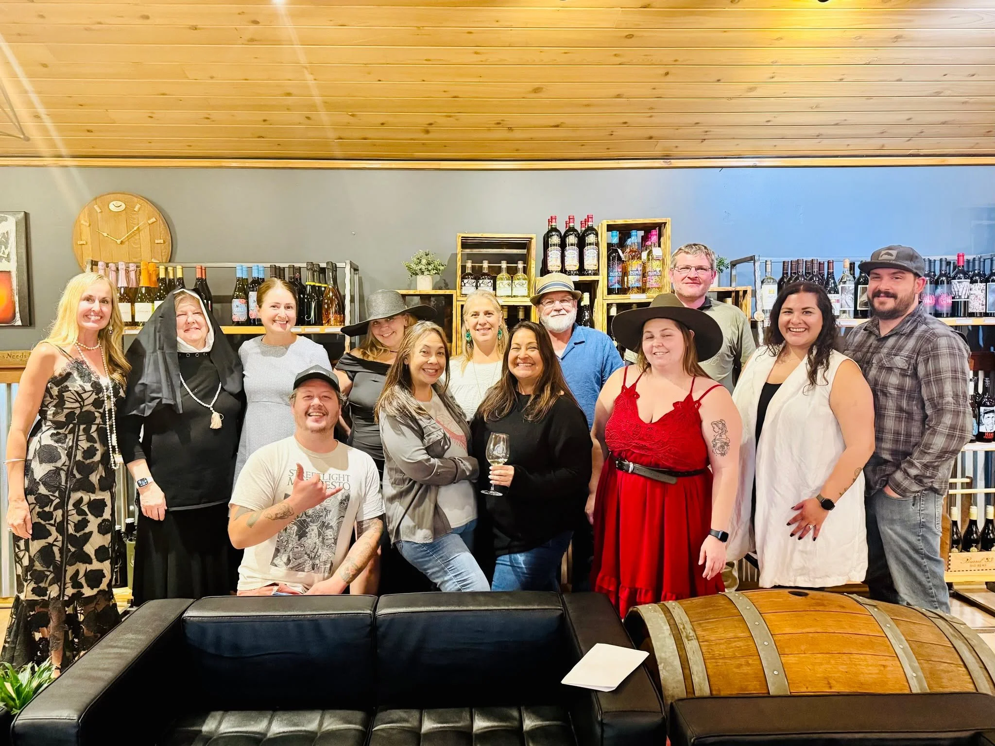 Huge shoutout to everyone who made it to our last Murder Mystery! Who's ready for our wild west themed one this Saturday? Tickets available on our Eventbrite | Saturday, the 25th | 6:00-8:00pm | $25 #VisitBigBear #WineTime #BigBearLake #DrinkLocal #S