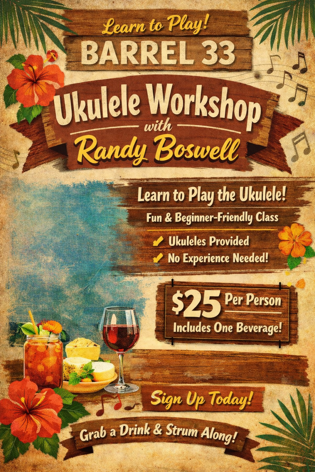 Ukelele Workshop with Randy Boswell