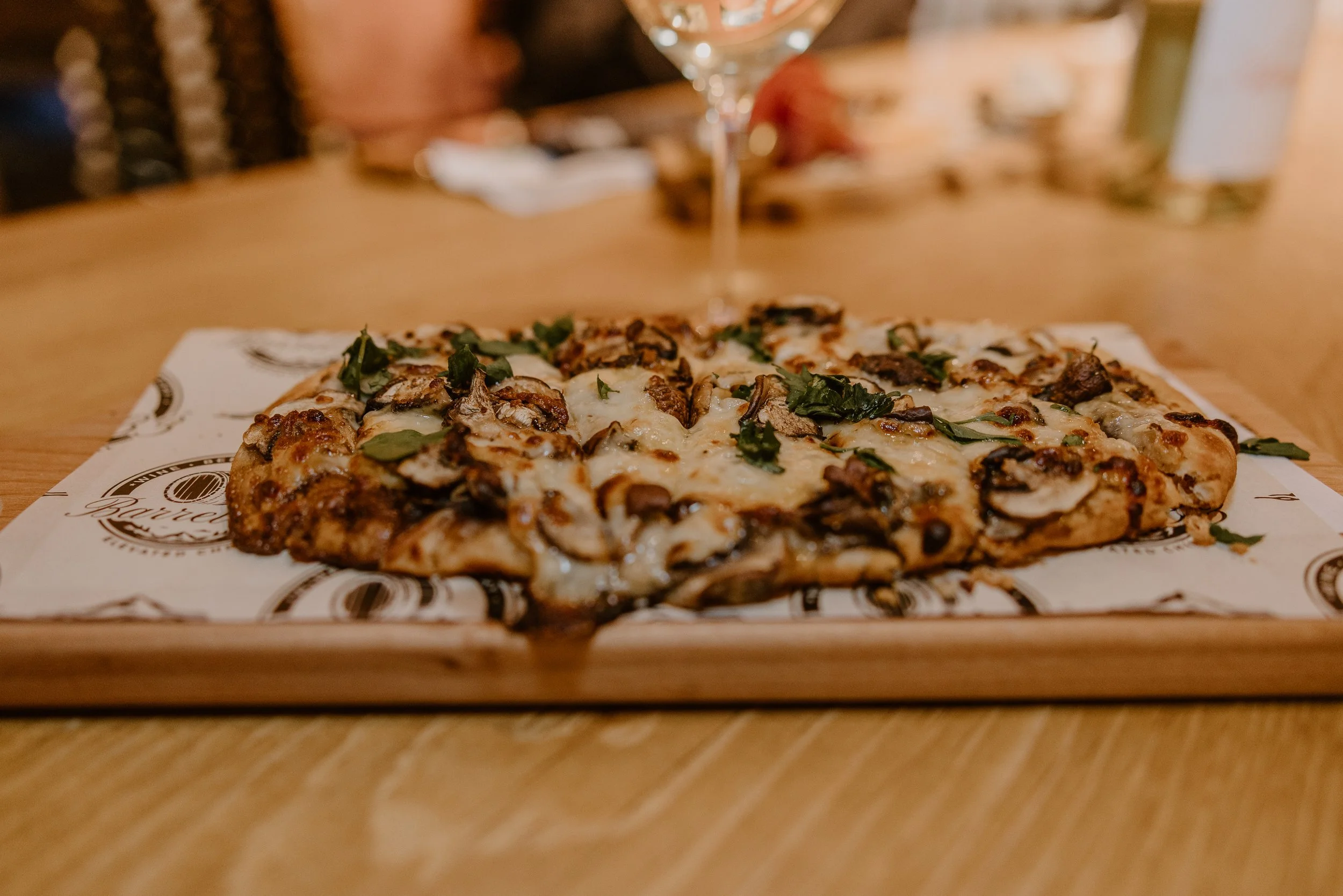 gooey flatbread