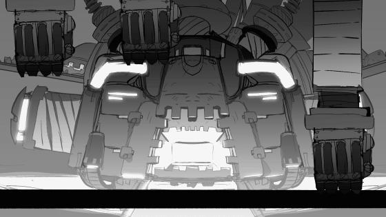 Concept junkyard level Environment  2.gif