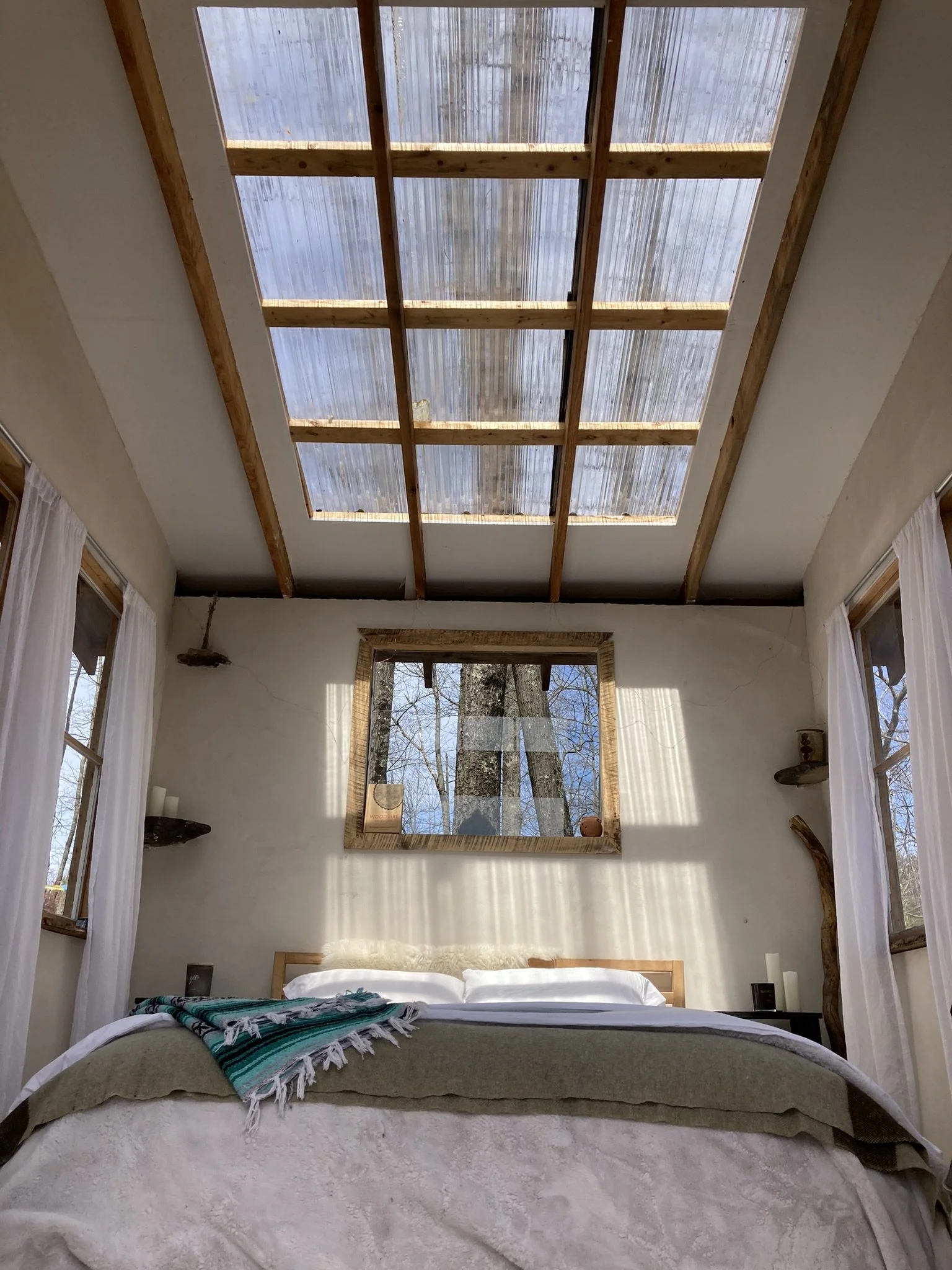 Skylight to the canopy