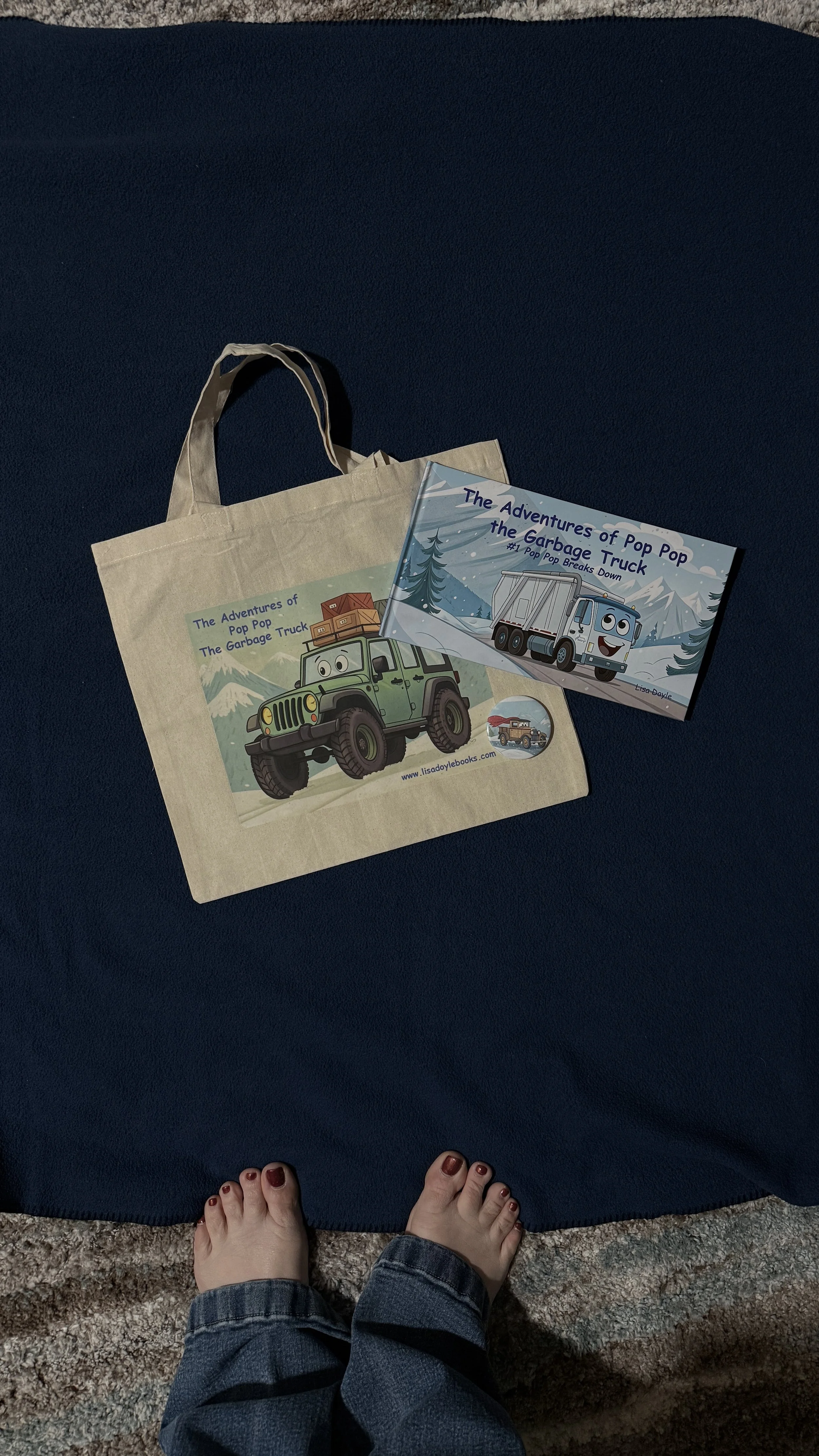 Book, Tote and Button Bundle