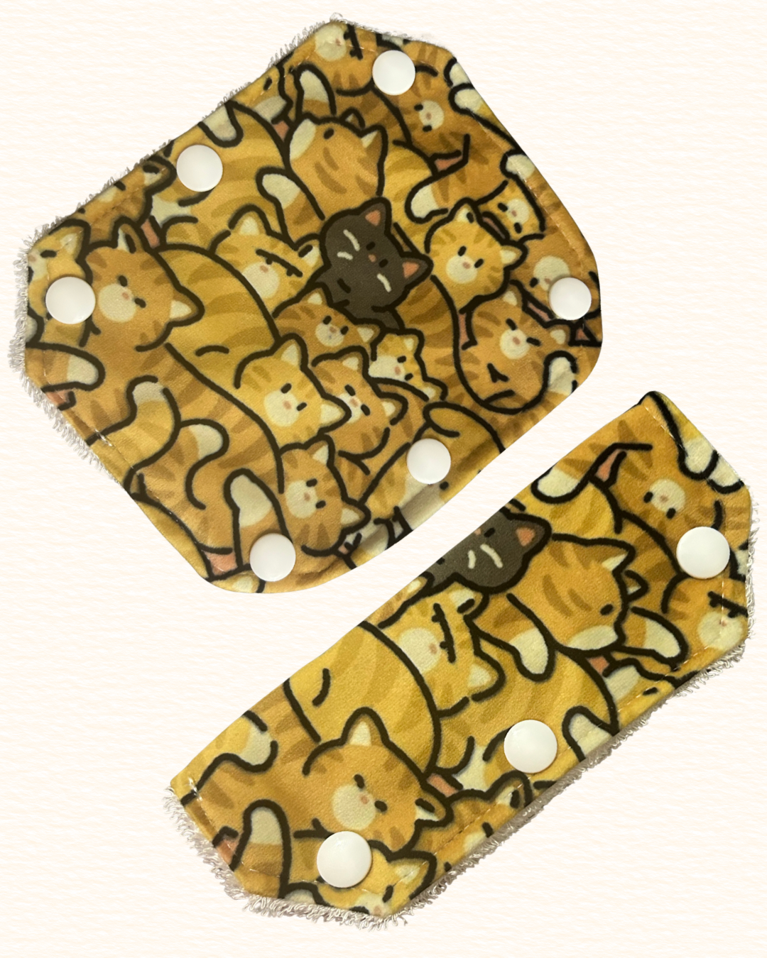 Velour cat port cover