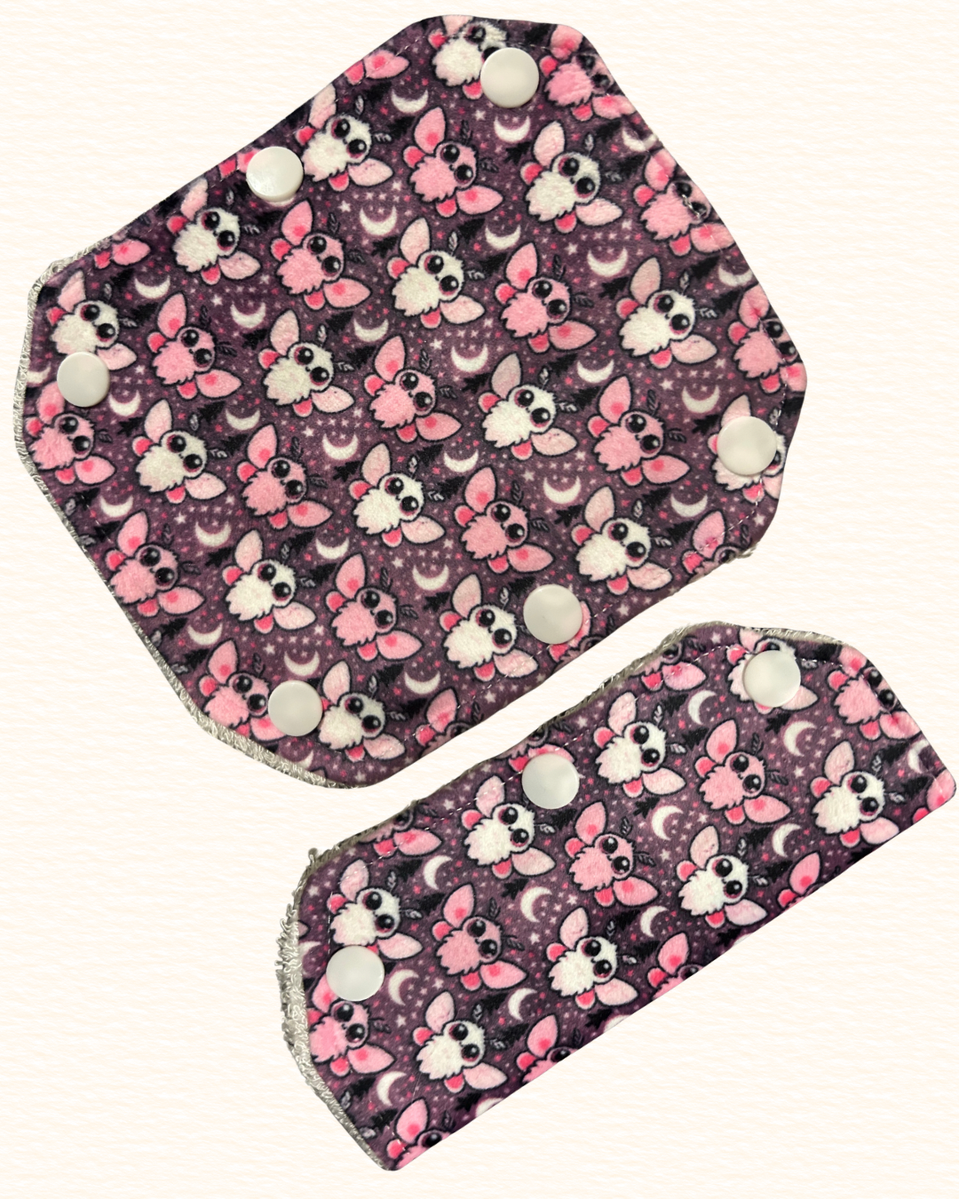 Pink cryptid velour port cover