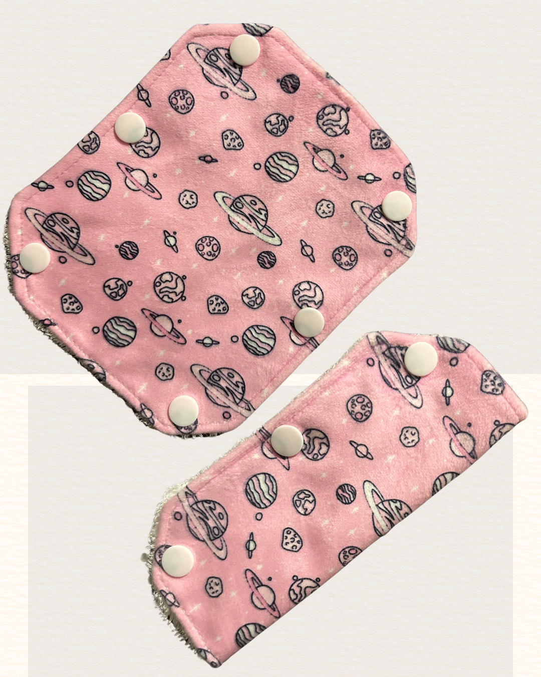 Pink space velour port cover