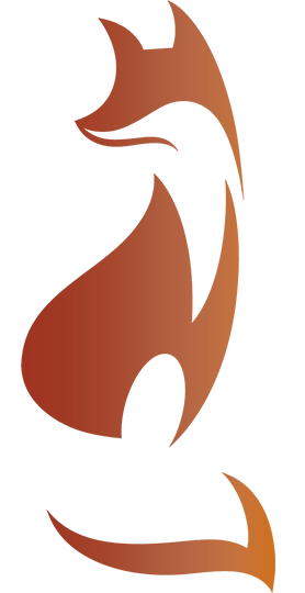 An individual copy of the Laughing Fox Counseling logo in front of a white circle with the text, "Individual Counseling for Adults and Teens, $140 per 50-minute session"