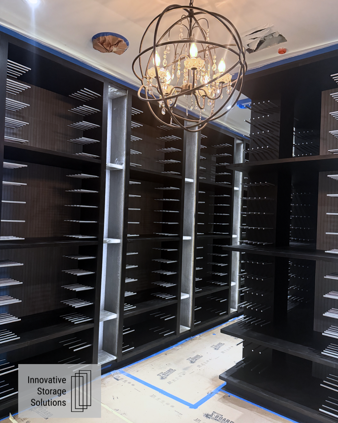 1,000 Bottle storage unit In Progress