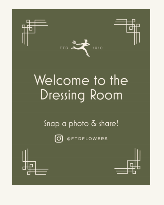 Fashion is an integral part of the Kentucky Derby, so we took every opportunity to encourage attendees to share their style with a little help from FTD.